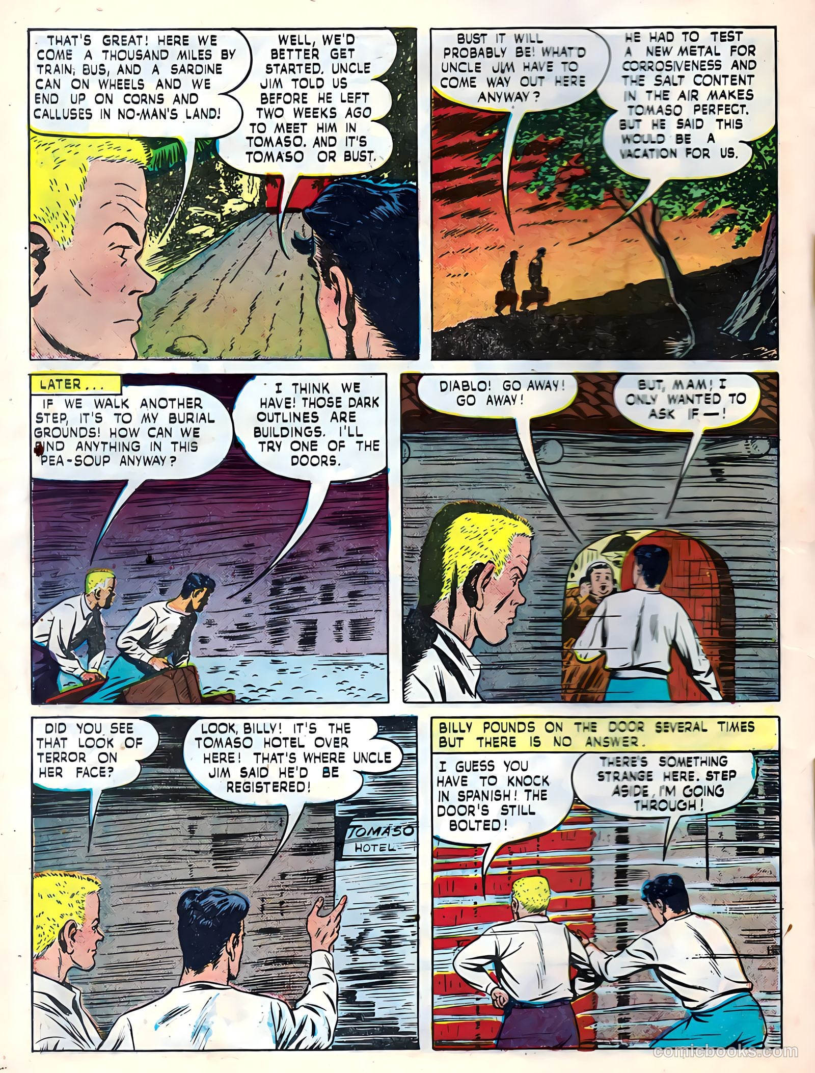 Jack Armstrong #12 (1949) — page 22 of 36