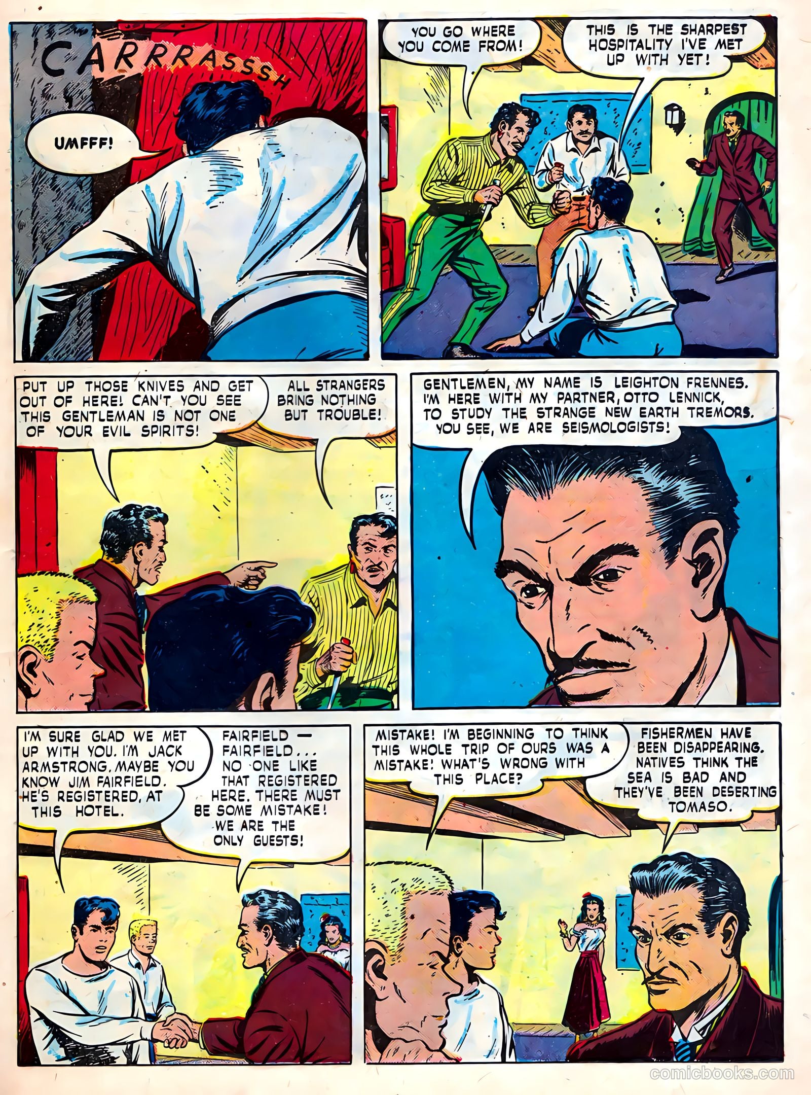 Jack Armstrong #12 (1949) — page 23 of 36