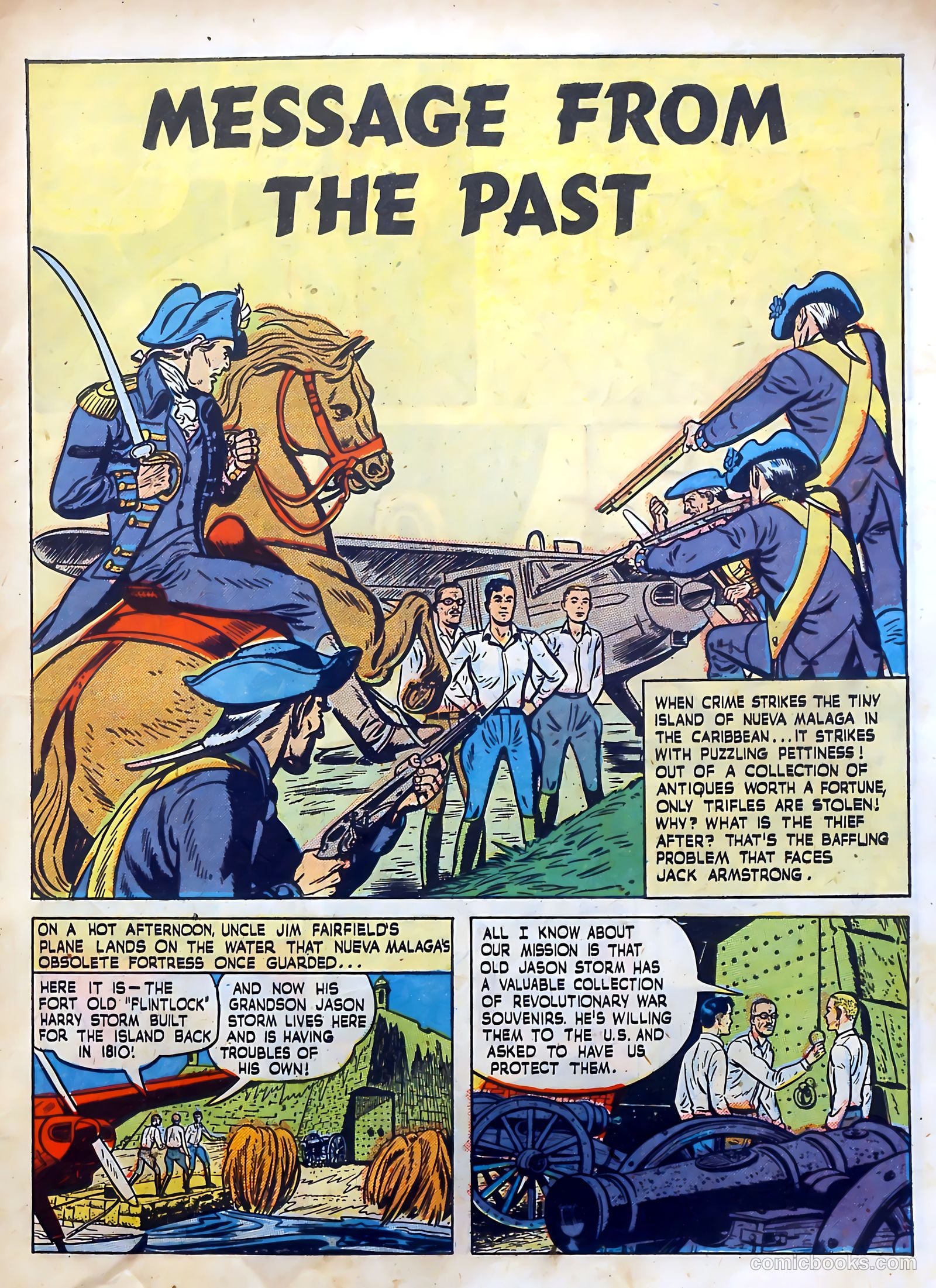 Jack Armstrong #13 (1949) — page 3 of 36