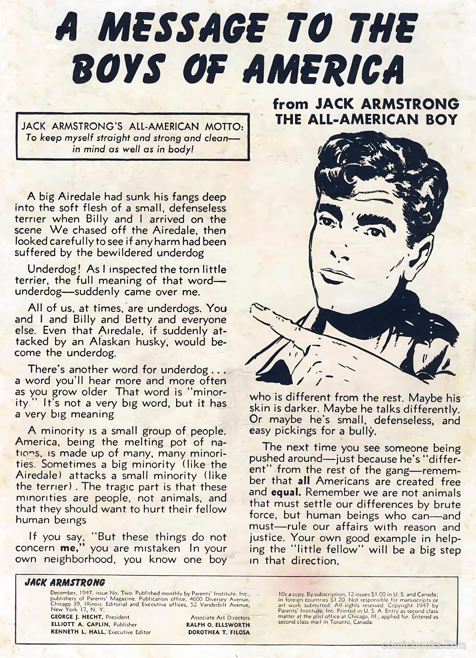 Jack Armstrong #2 (1947) — page 2 of 52