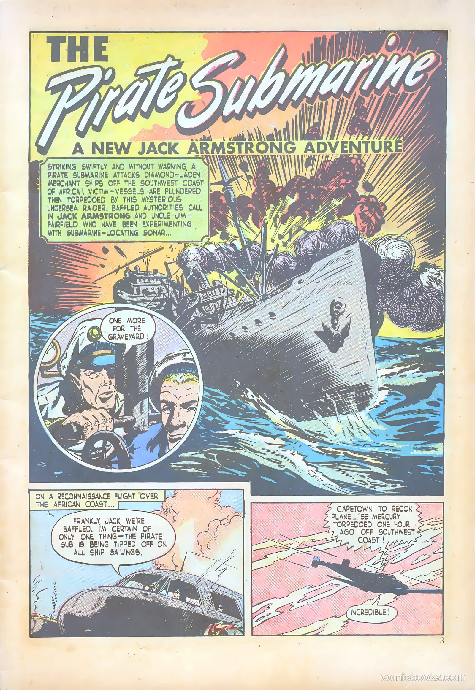 Jack Armstrong #3 (1948) — page 3 of 51