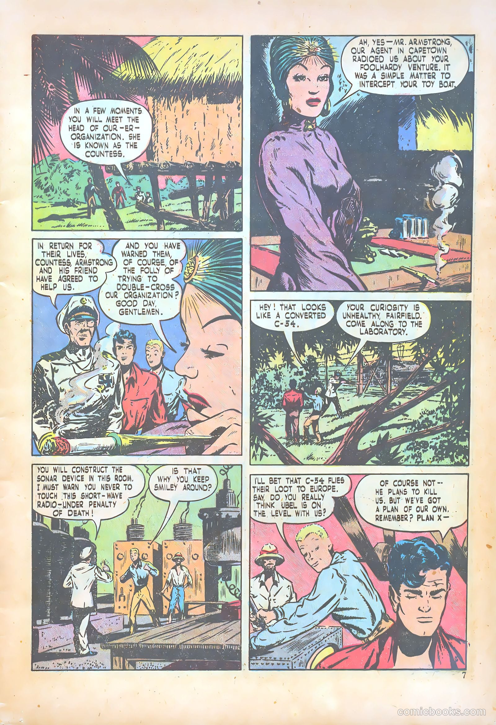 Jack Armstrong #3 (1948) — page 7 of 51