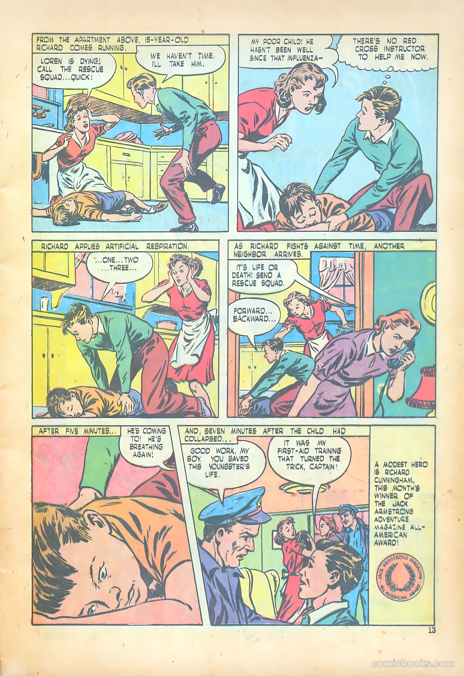 Jack Armstrong #3 (1948) — page 13 of 51