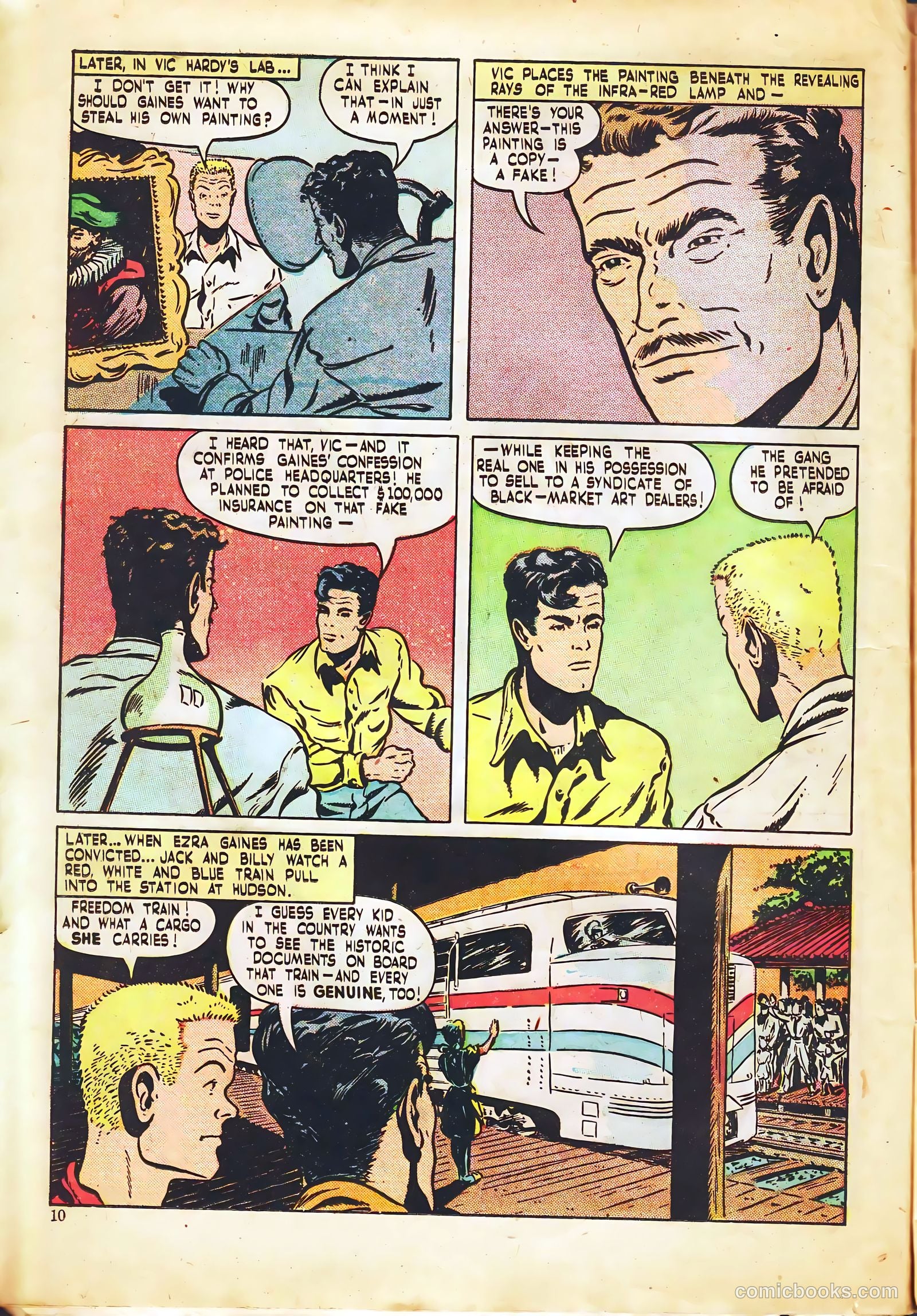 Jack Armstrong #4 (1948) — page 10 of 53