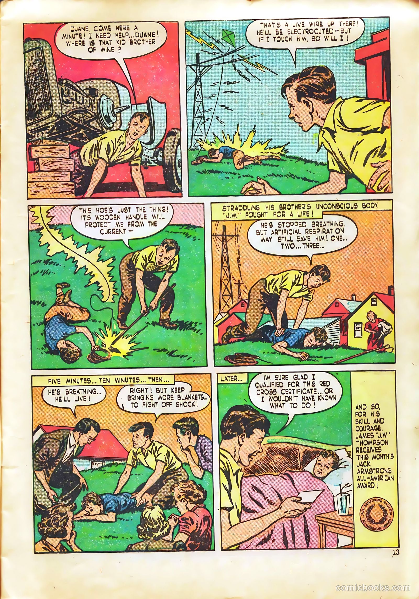 Jack Armstrong #4 (1948) — page 13 of 53