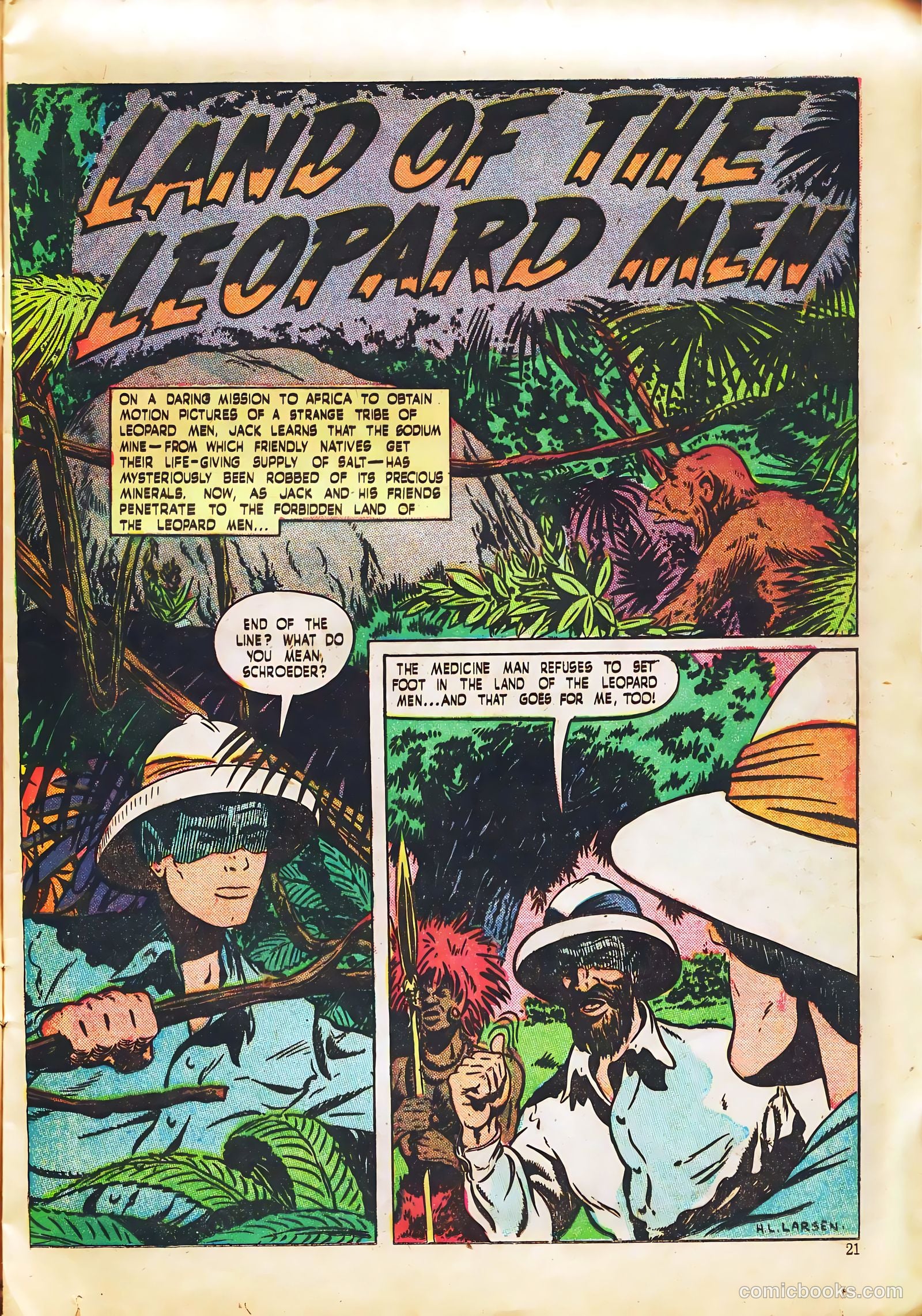 Jack Armstrong #4 (1948) — page 22 of 53