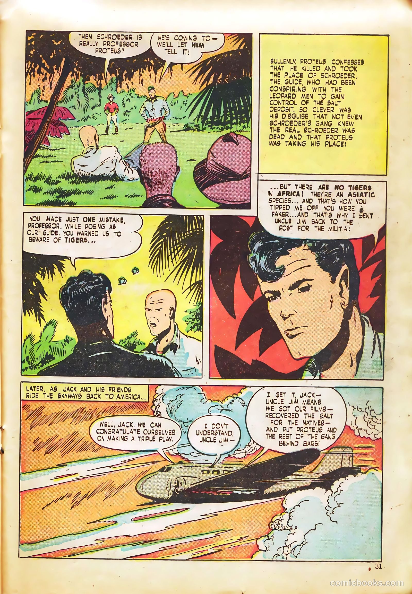 Jack Armstrong #4 (1948) — page 32 of 53