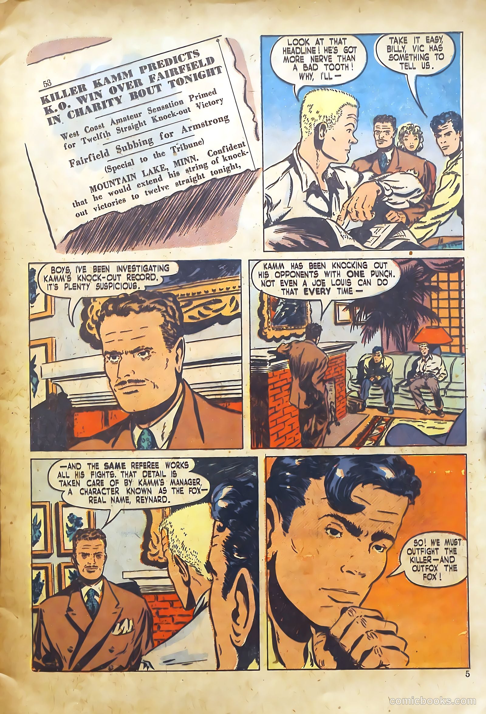 Jack Armstrong #5 (1948) — page 5 of 50