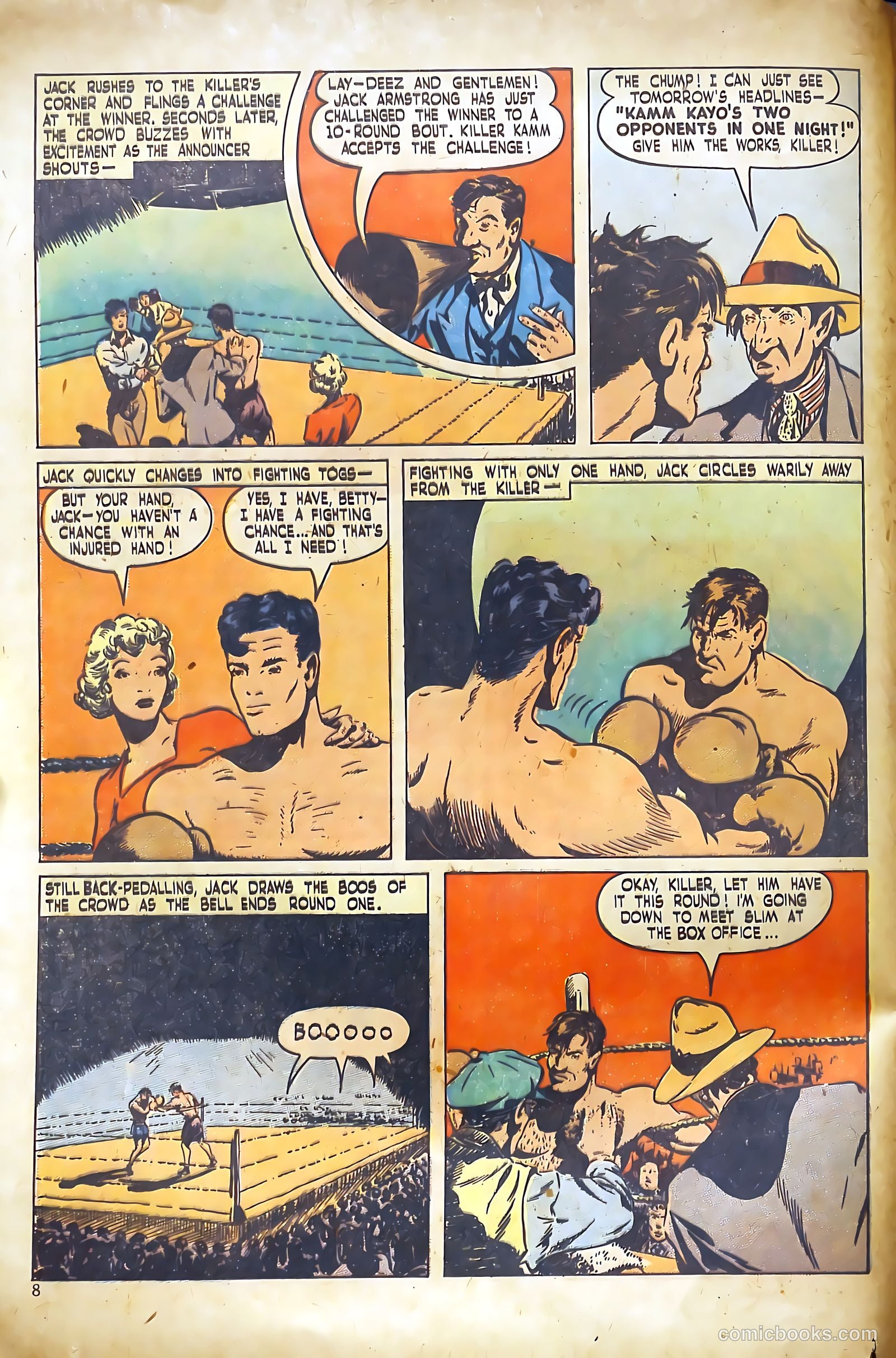 Jack Armstrong #5 (1948) — page 8 of 50