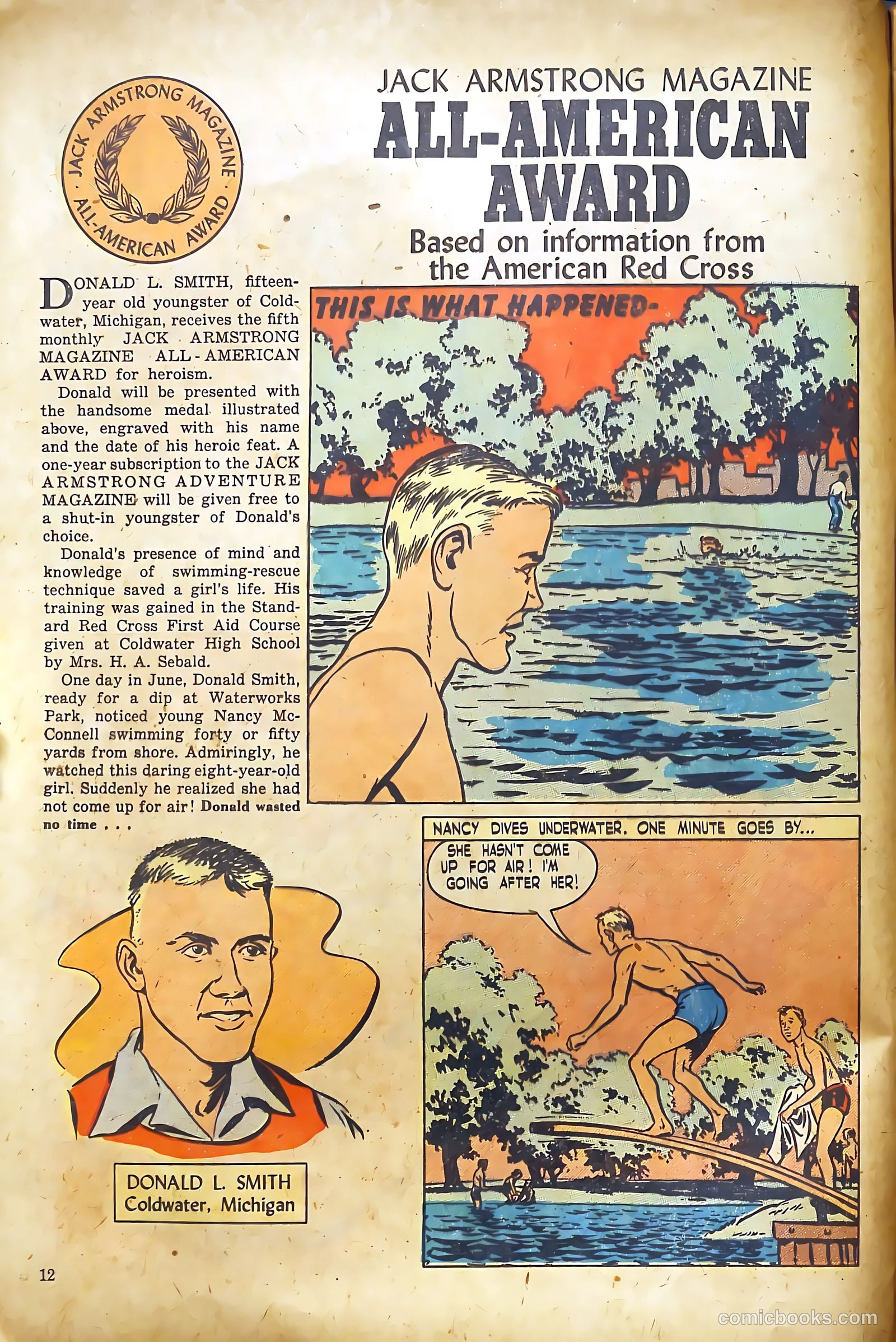 Jack Armstrong #5 (1948) — page 12 of 50