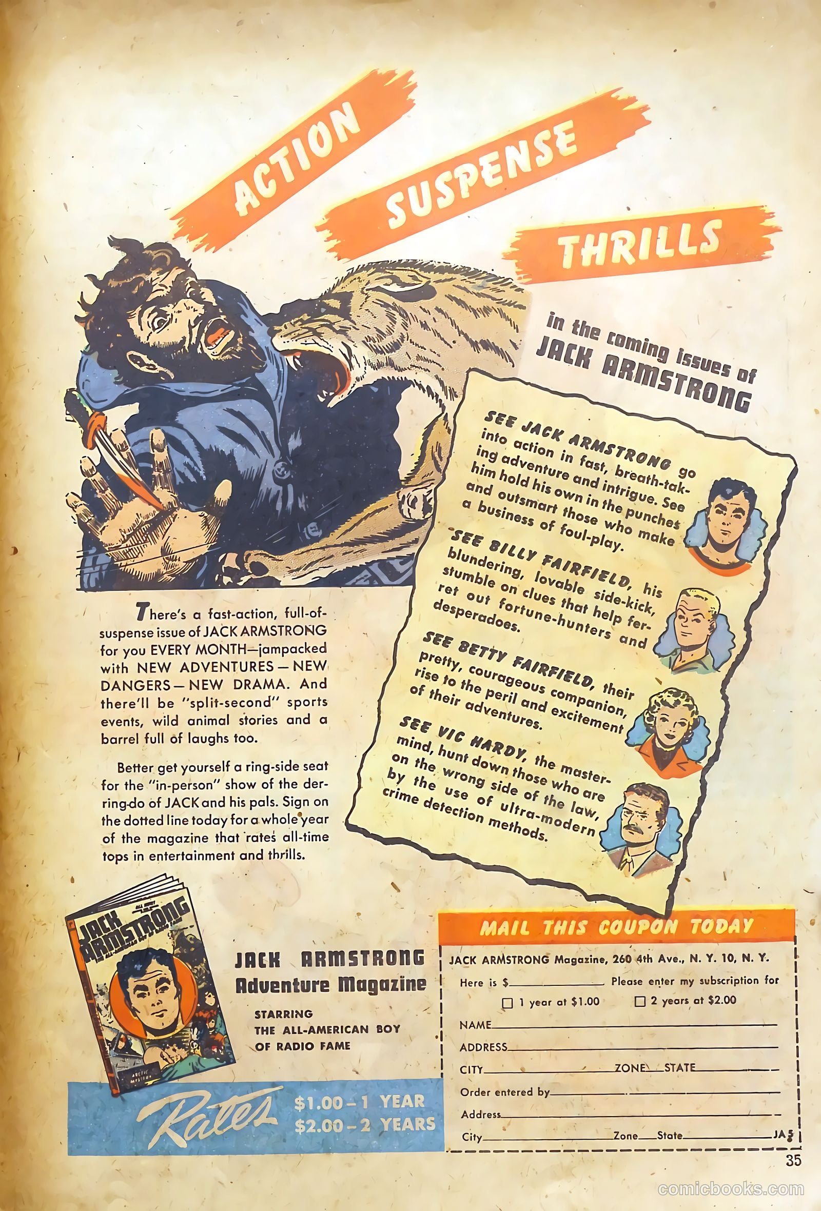 Jack Armstrong #5 (1948) — page 33 of 50