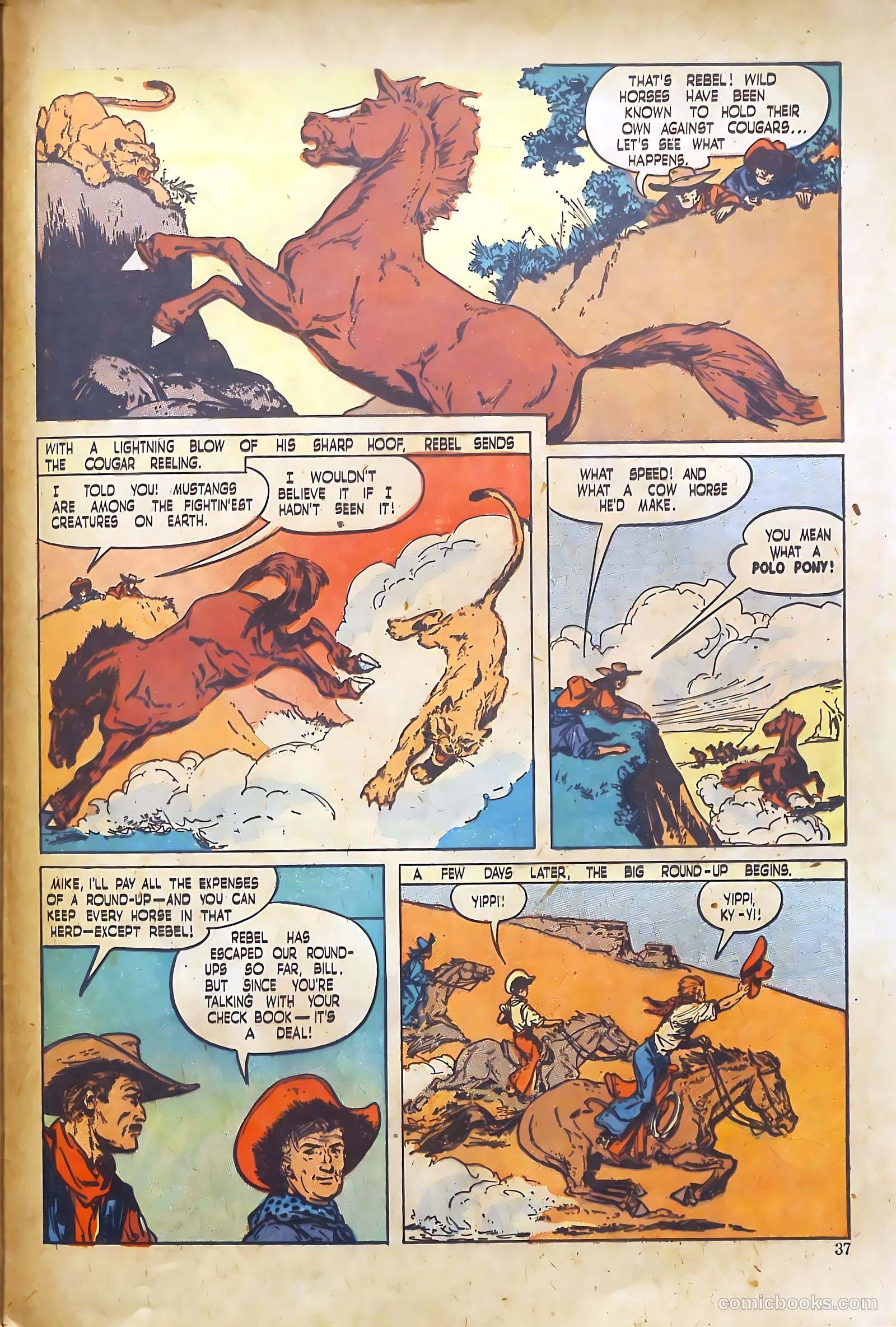 Jack Armstrong #5 (1948) — page 35 of 50