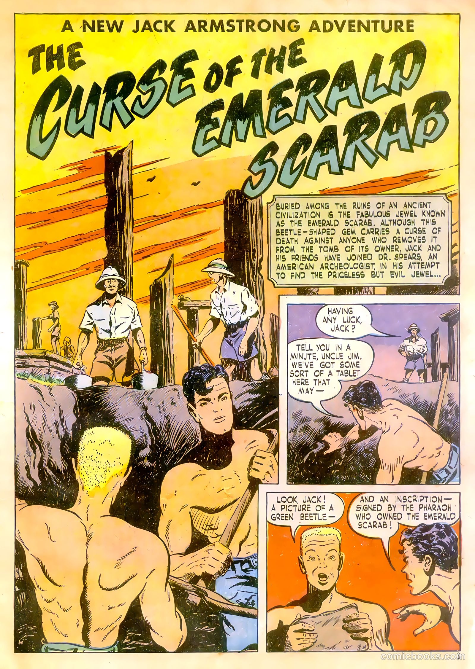 Jack Armstrong #6 (1948) — page 3 of 52