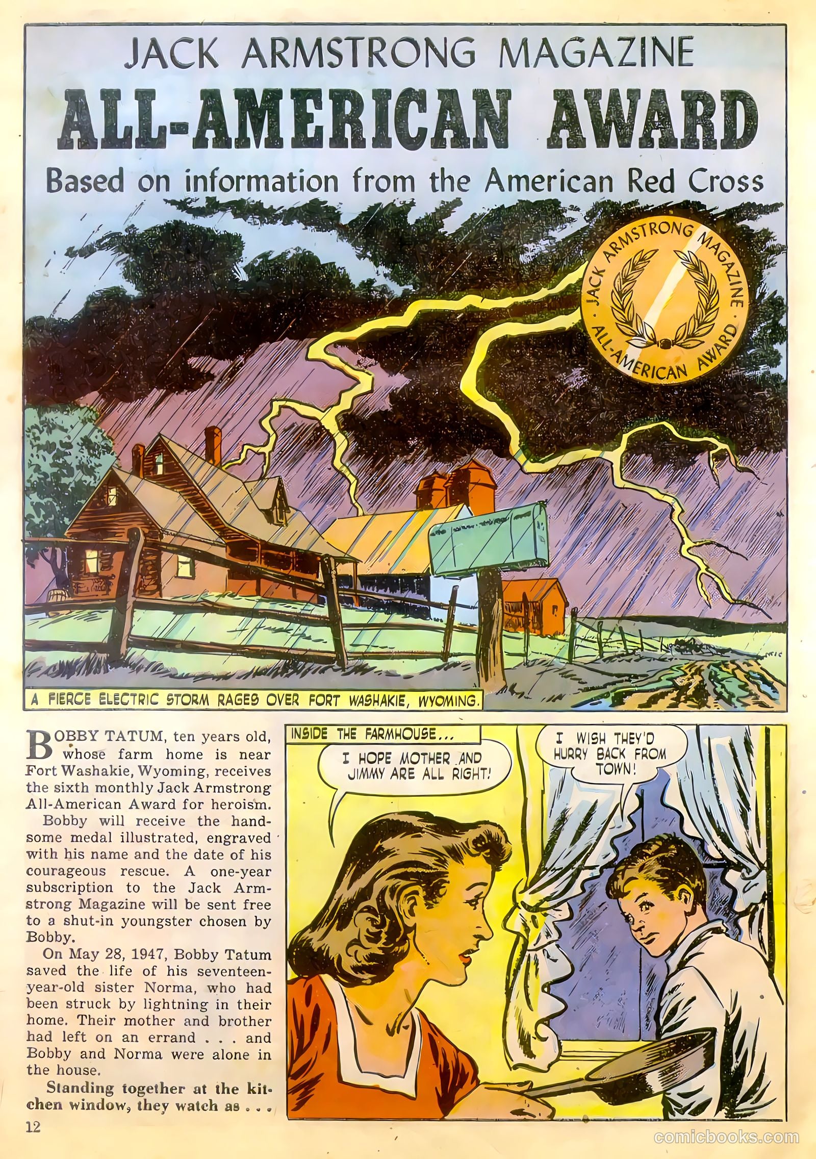 Jack Armstrong #6 (1948) — page 12 of 52