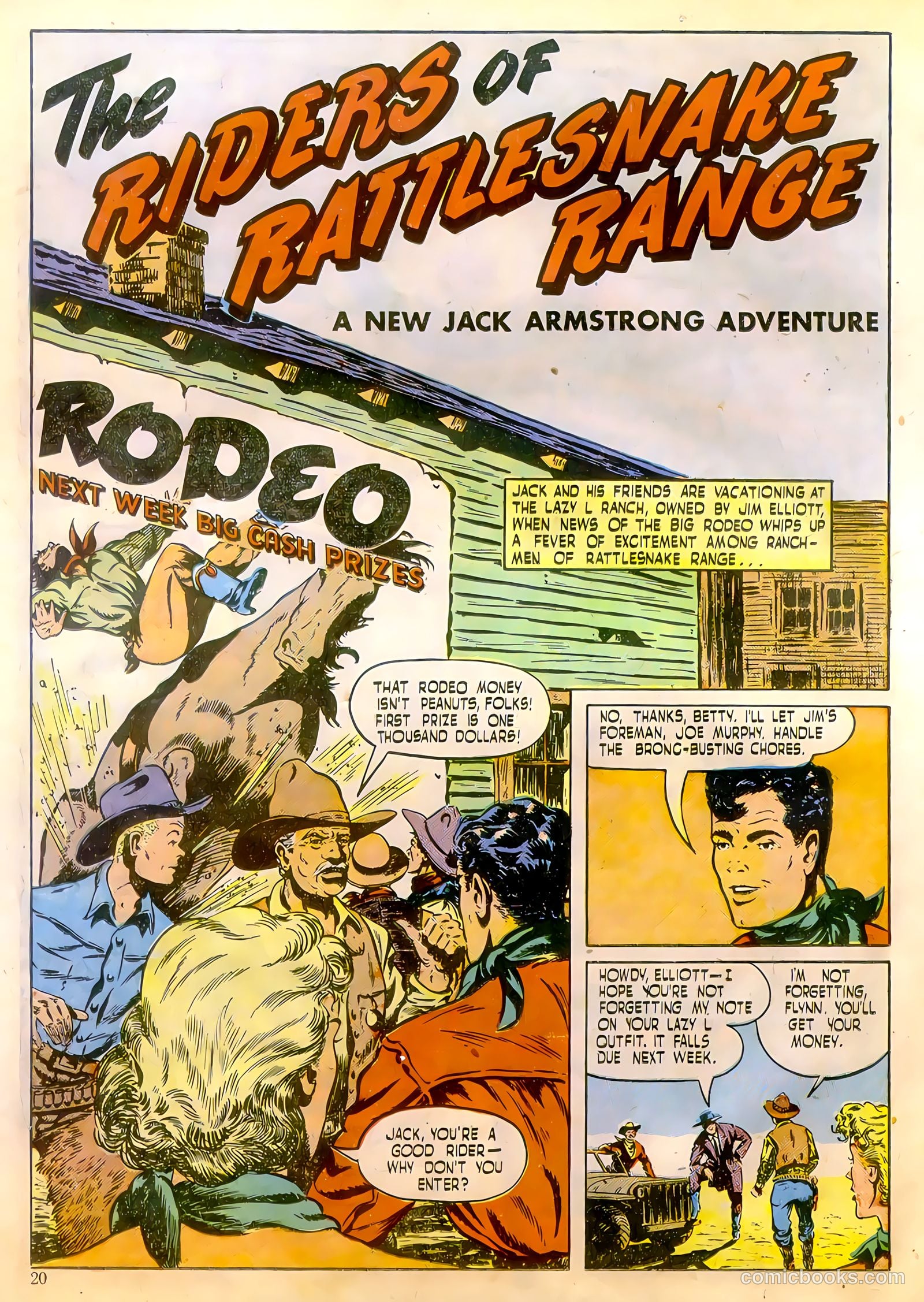 Jack Armstrong #6 (1948) — page 20 of 52