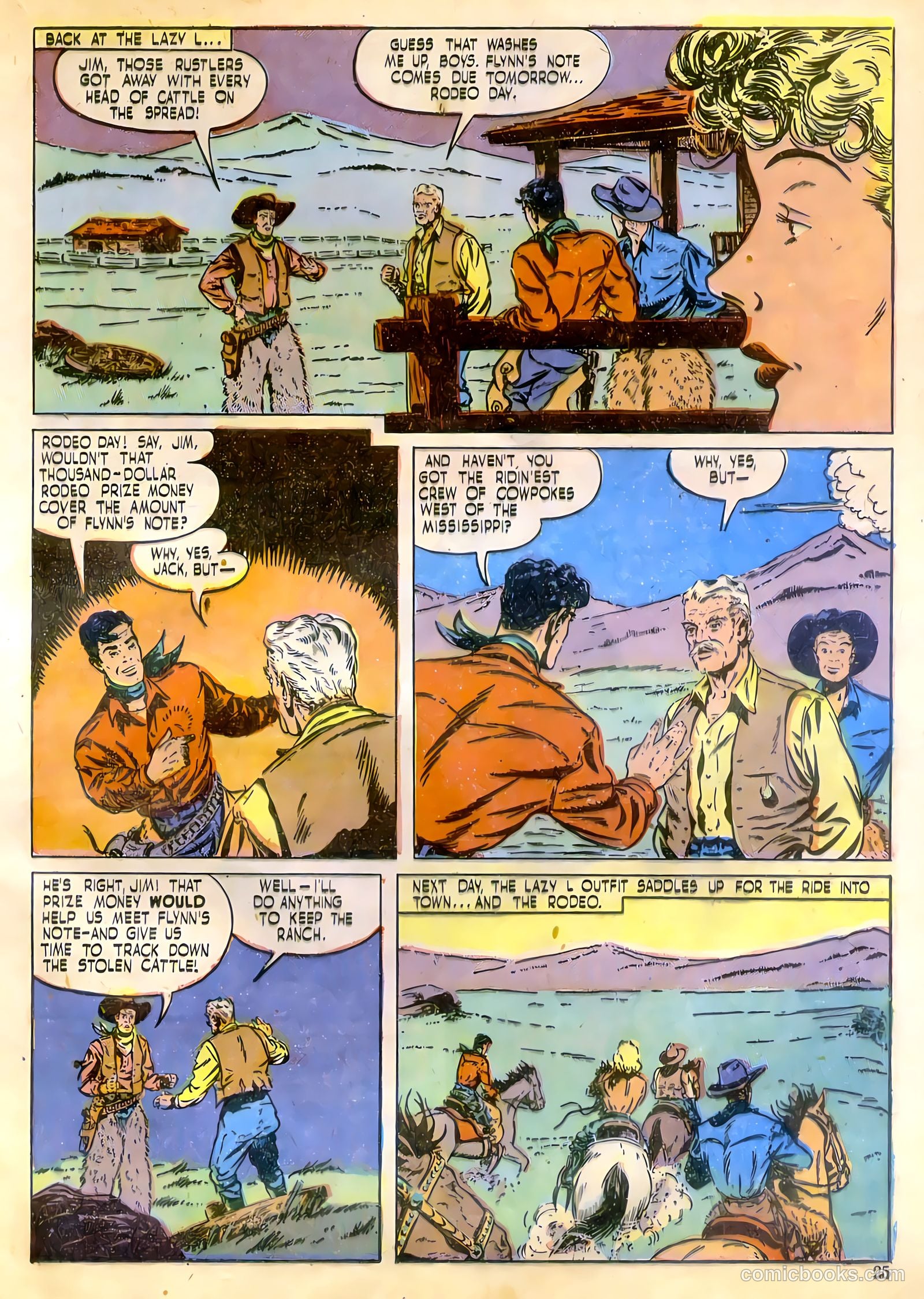 Jack Armstrong #6 (1948) — page 25 of 52