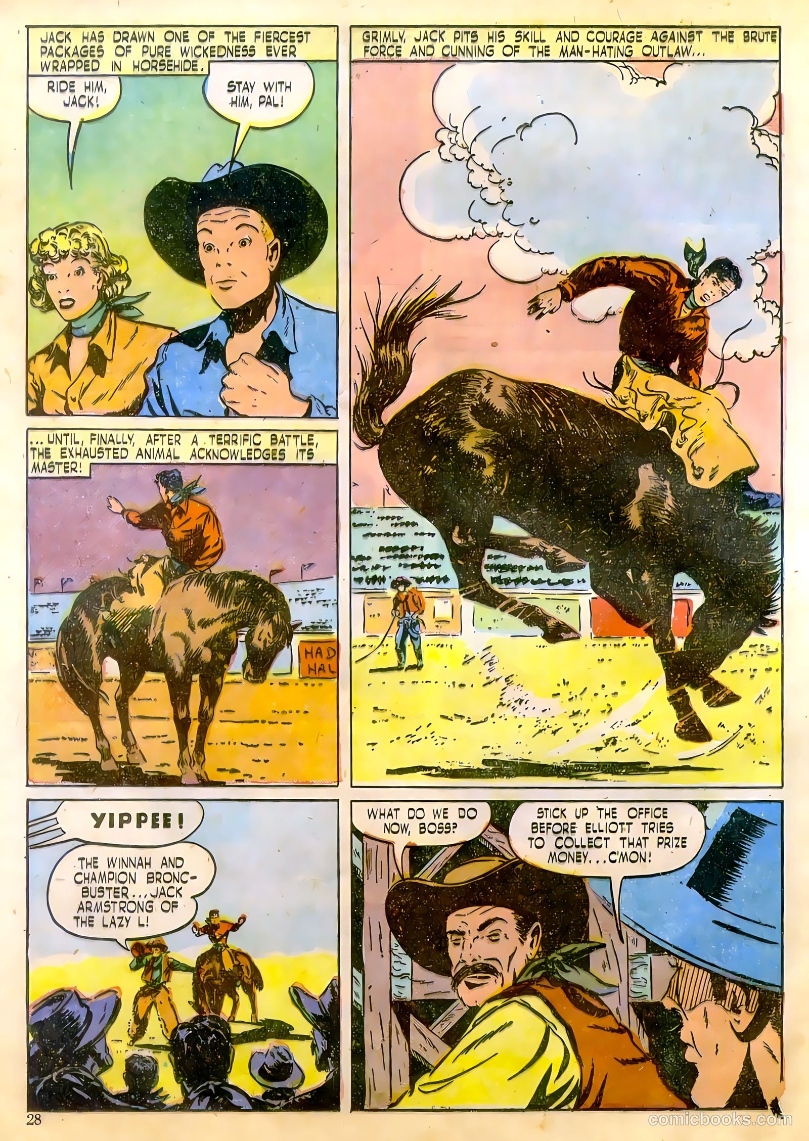 Jack Armstrong #6 (1948) — page 28 of 52