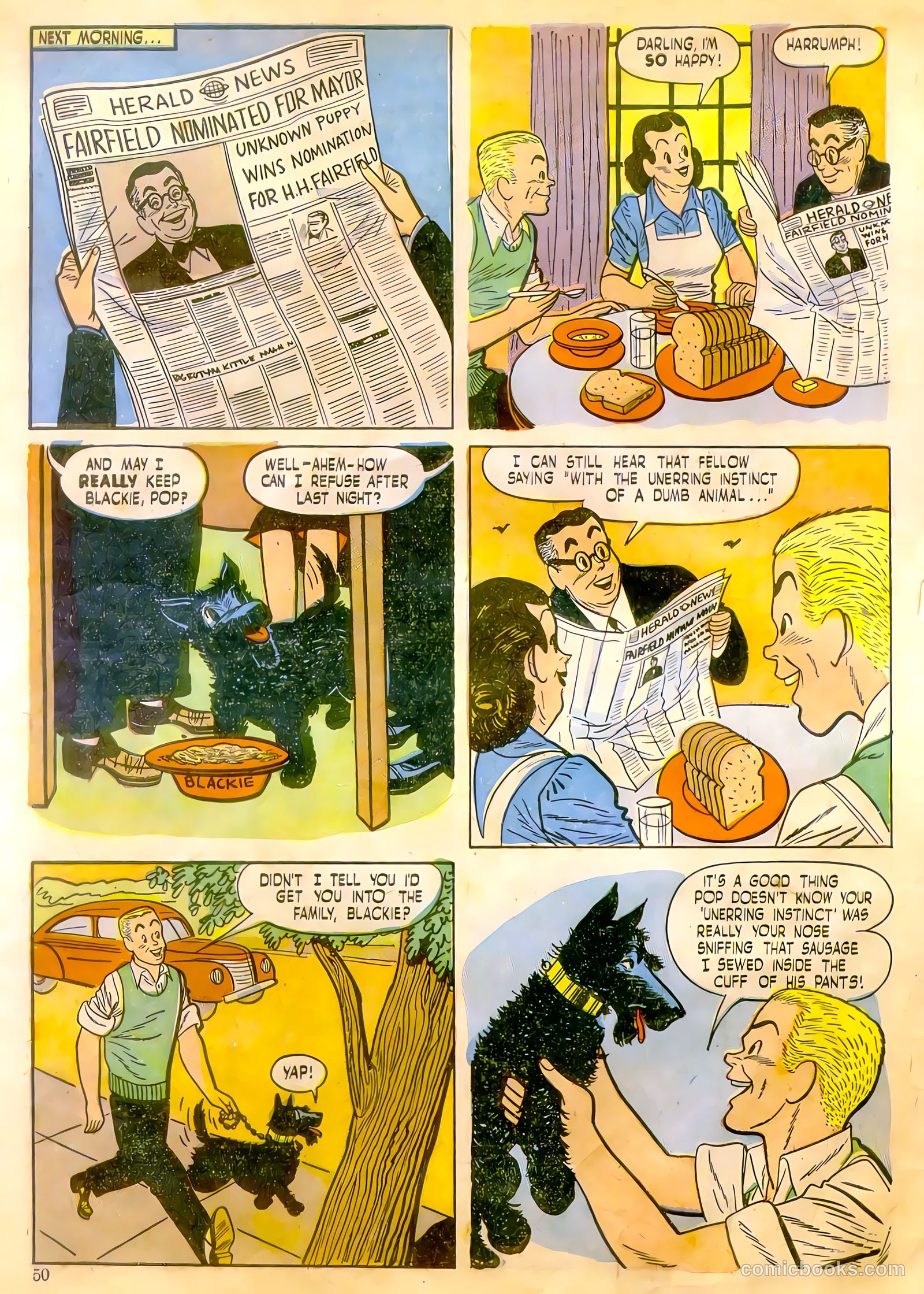 Jack Armstrong #6 (1948) — page 50 of 52