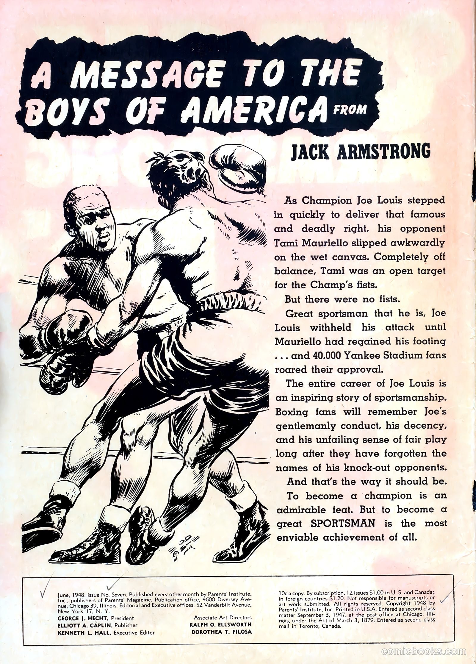 Jack Armstrong #7 (1948) — page 2 of 51