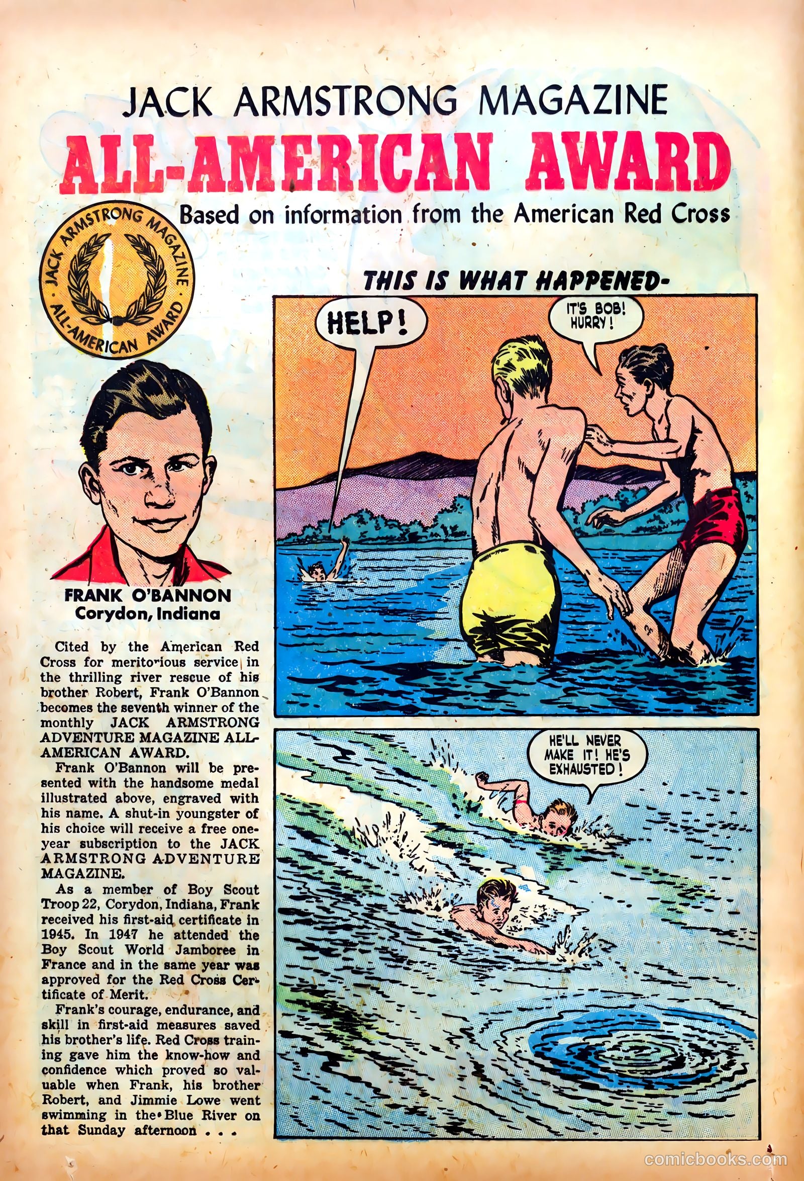 Jack Armstrong #7 (1948) — page 16 of 51