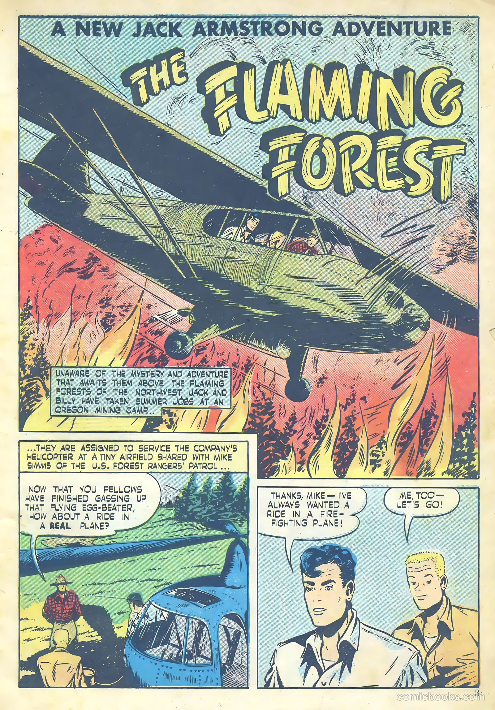Jack Armstrong #8 (1948) — page 3 of 52