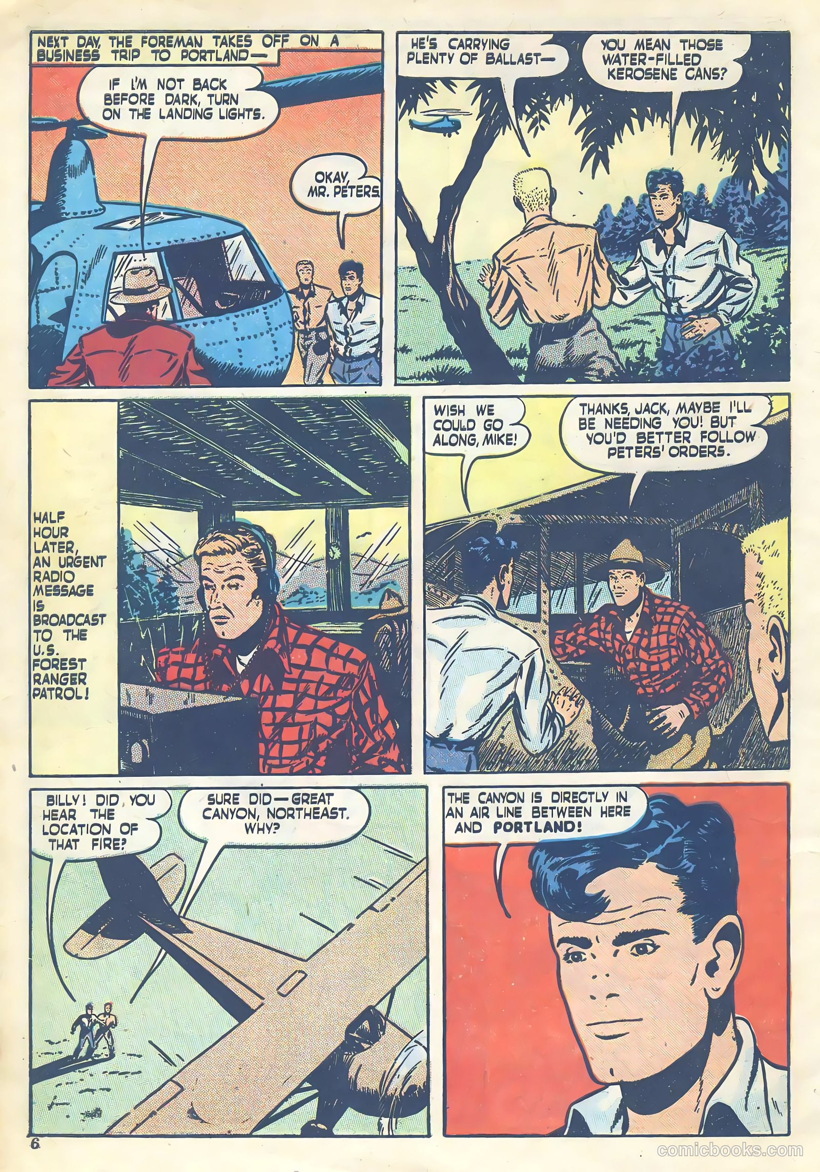 Jack Armstrong #8 (1948) — page 6 of 52