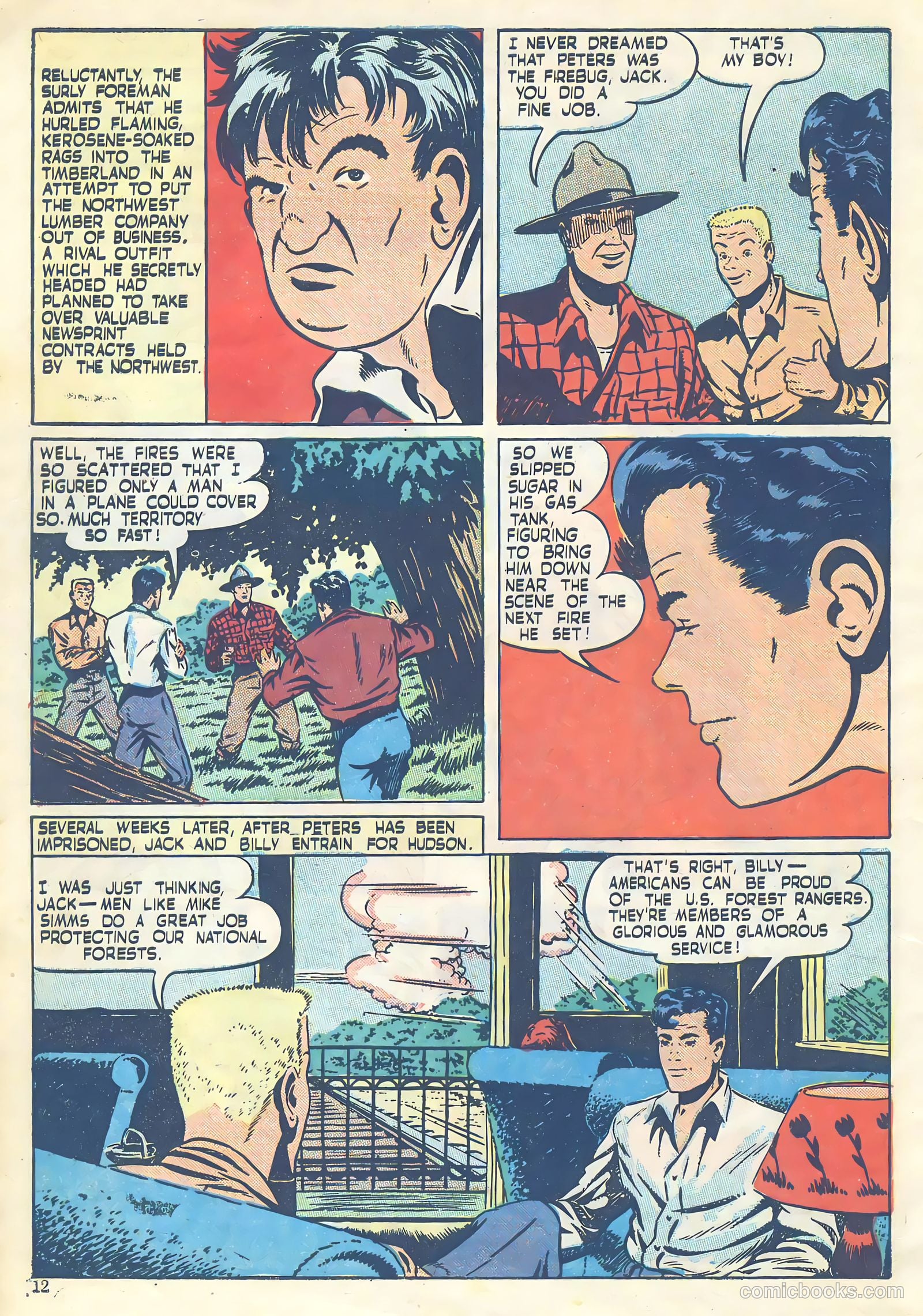 Jack Armstrong #8 (1948) — page 12 of 52