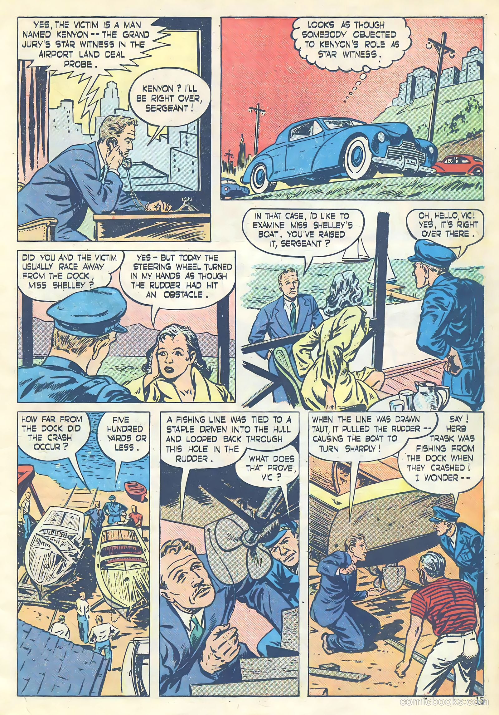 Jack Armstrong #8 (1948) — page 15 of 52