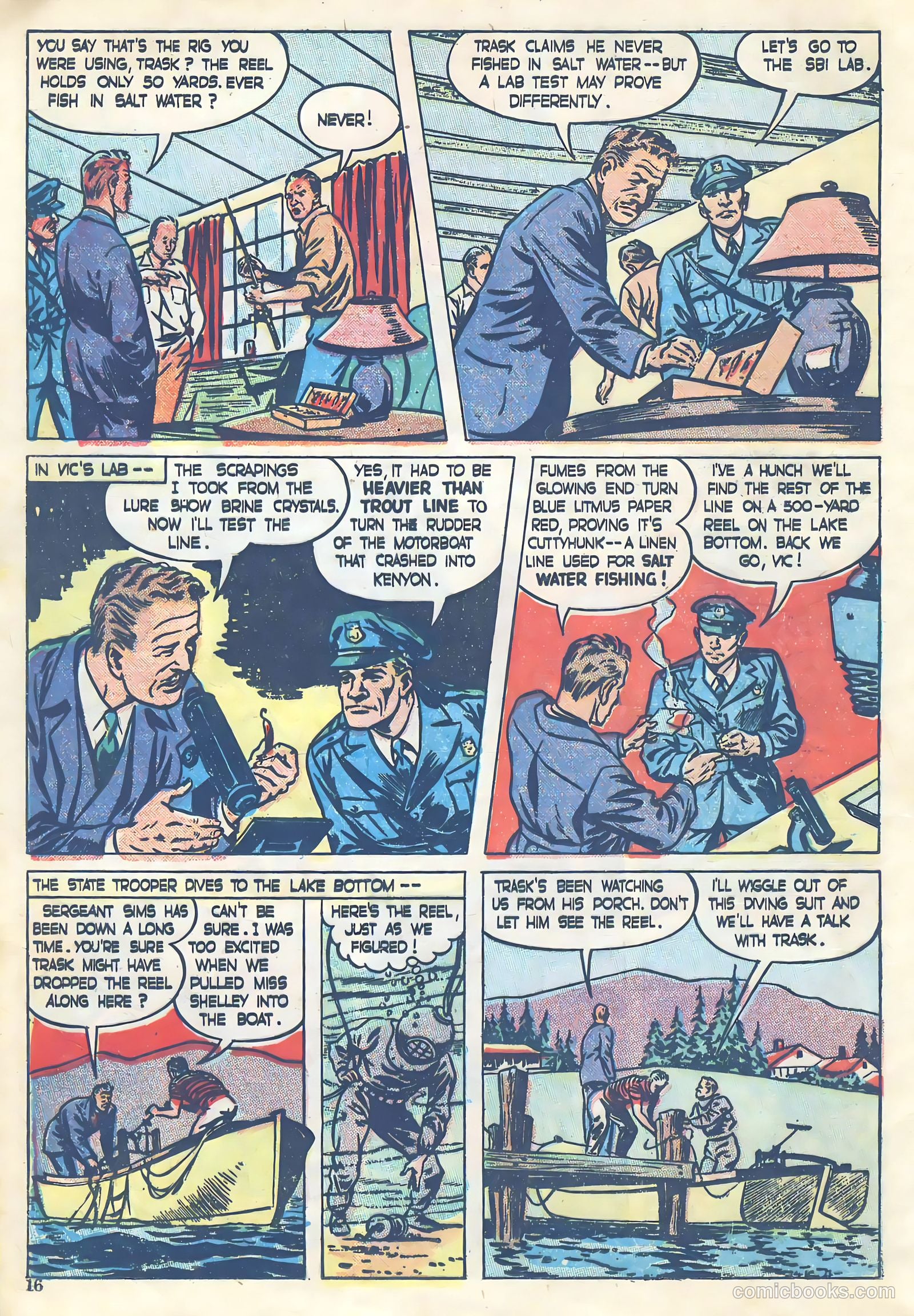 Jack Armstrong #8 (1948) — page 16 of 52