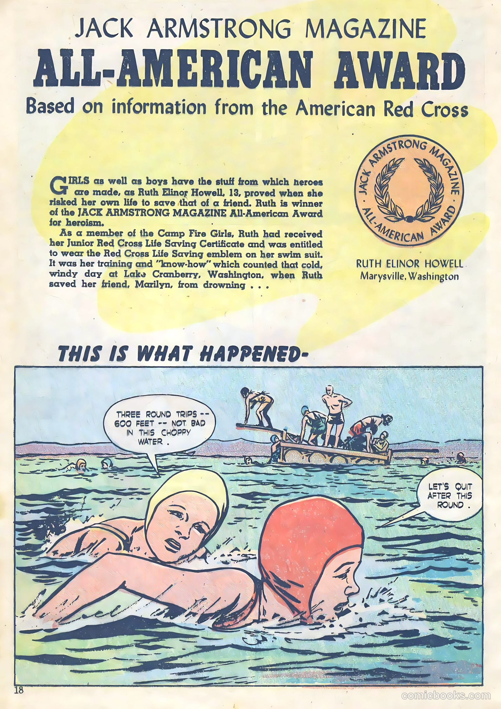 Jack Armstrong #8 (1948) — page 18 of 52