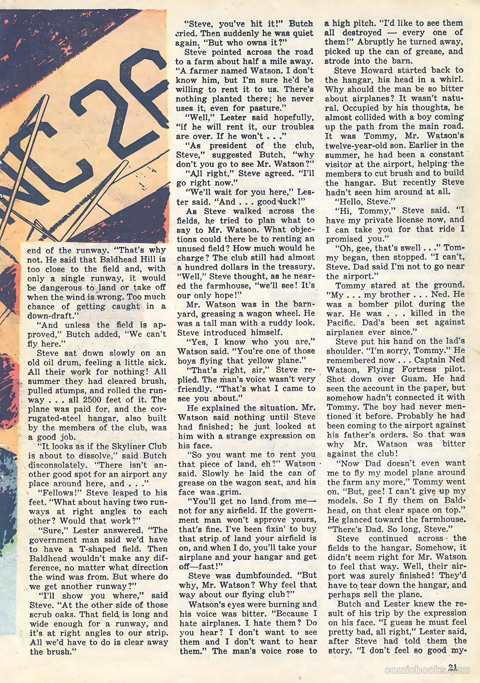 Jack Armstrong #8 (1948) — page 21 of 52