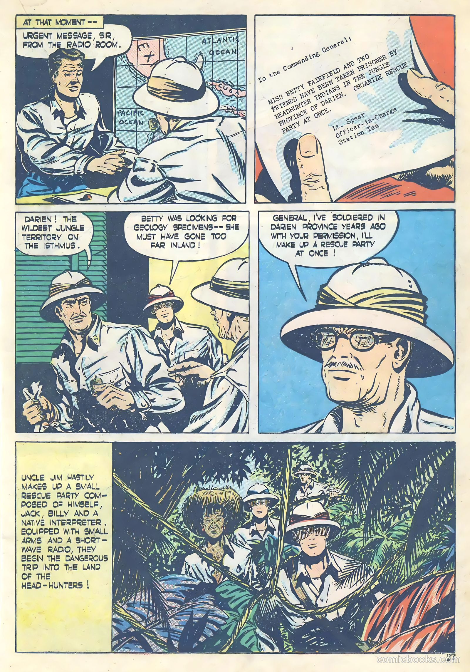Jack Armstrong #8 (1948) — page 27 of 52