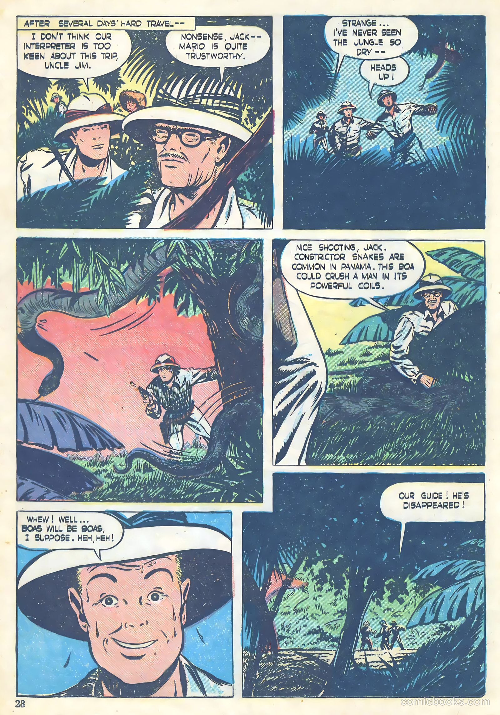 Jack Armstrong #8 (1948) — page 28 of 52