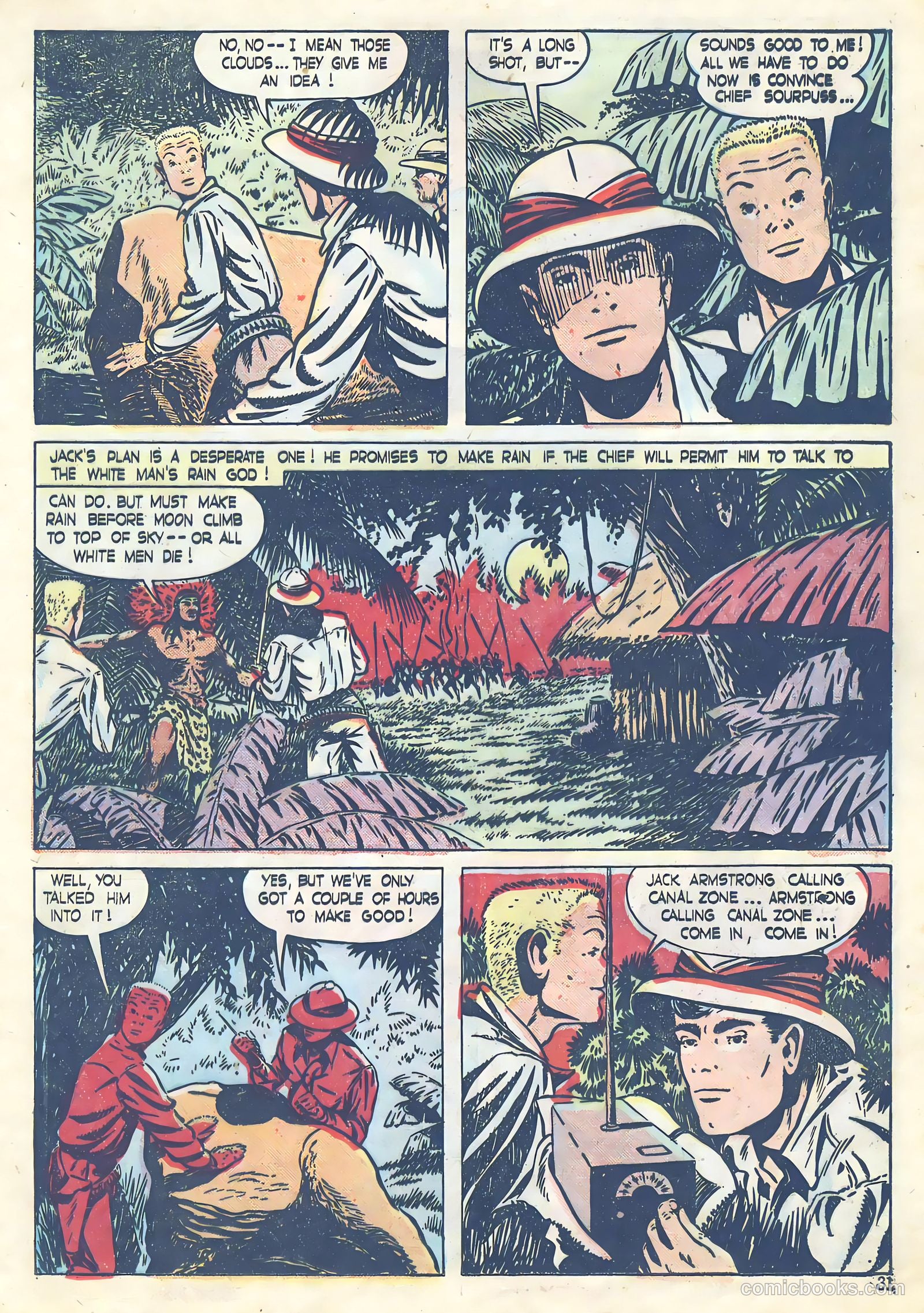 Jack Armstrong #8 (1948) — page 31 of 52
