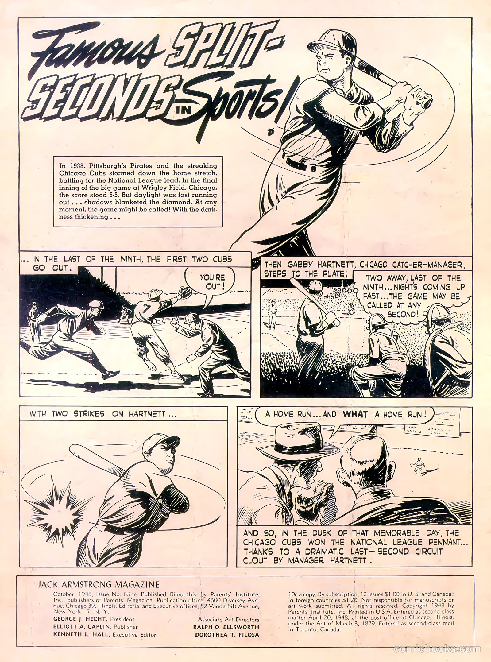 Jack Armstrong #9 (1948) — page 2 of 52