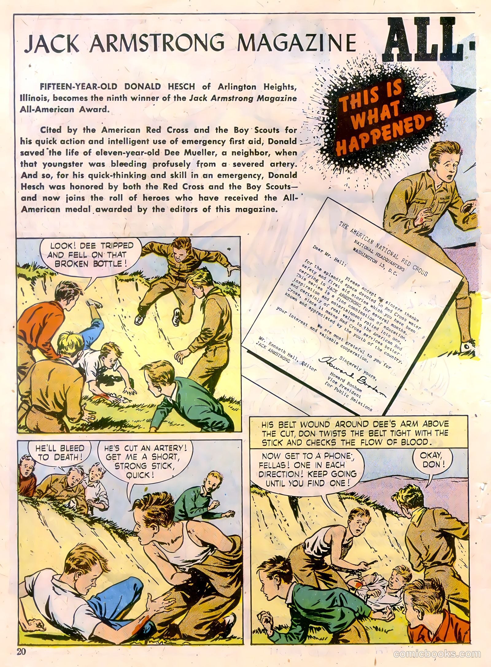 Jack Armstrong #9 (1948) — page 20 of 52