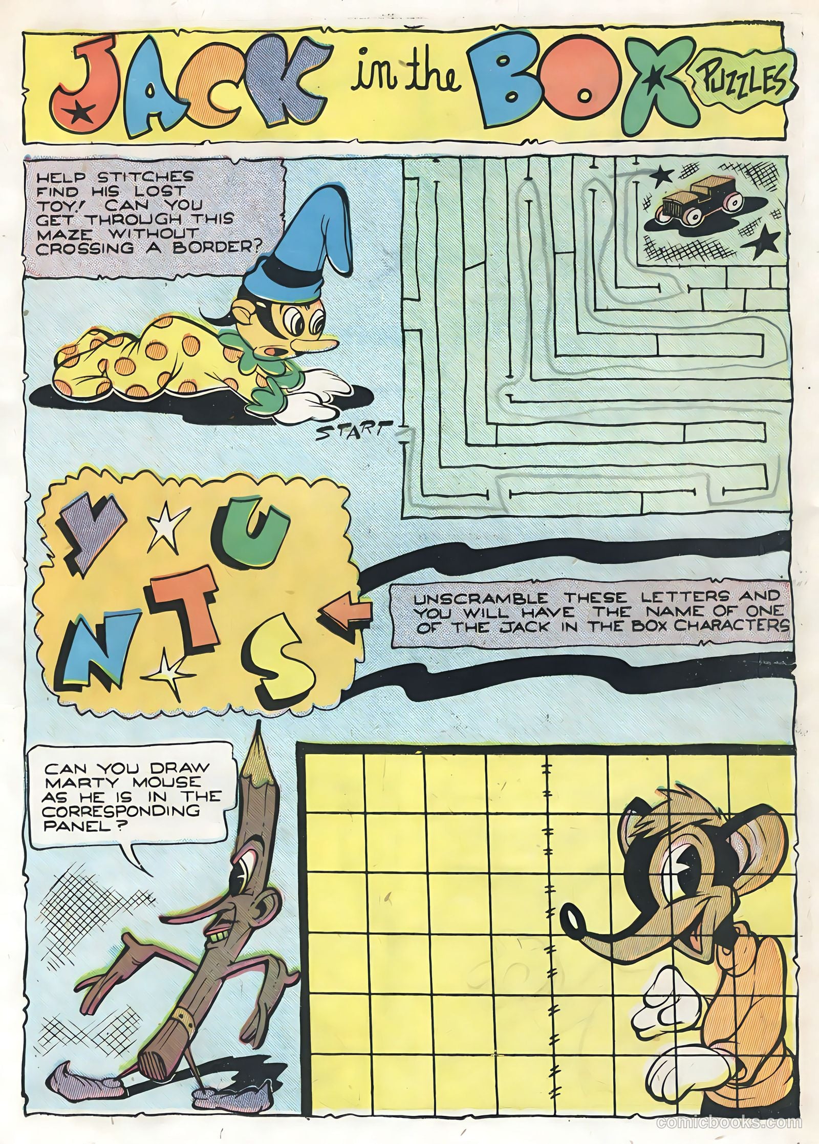 Jack-in-the-Box Comics #1 (1946) — page 13 of 36