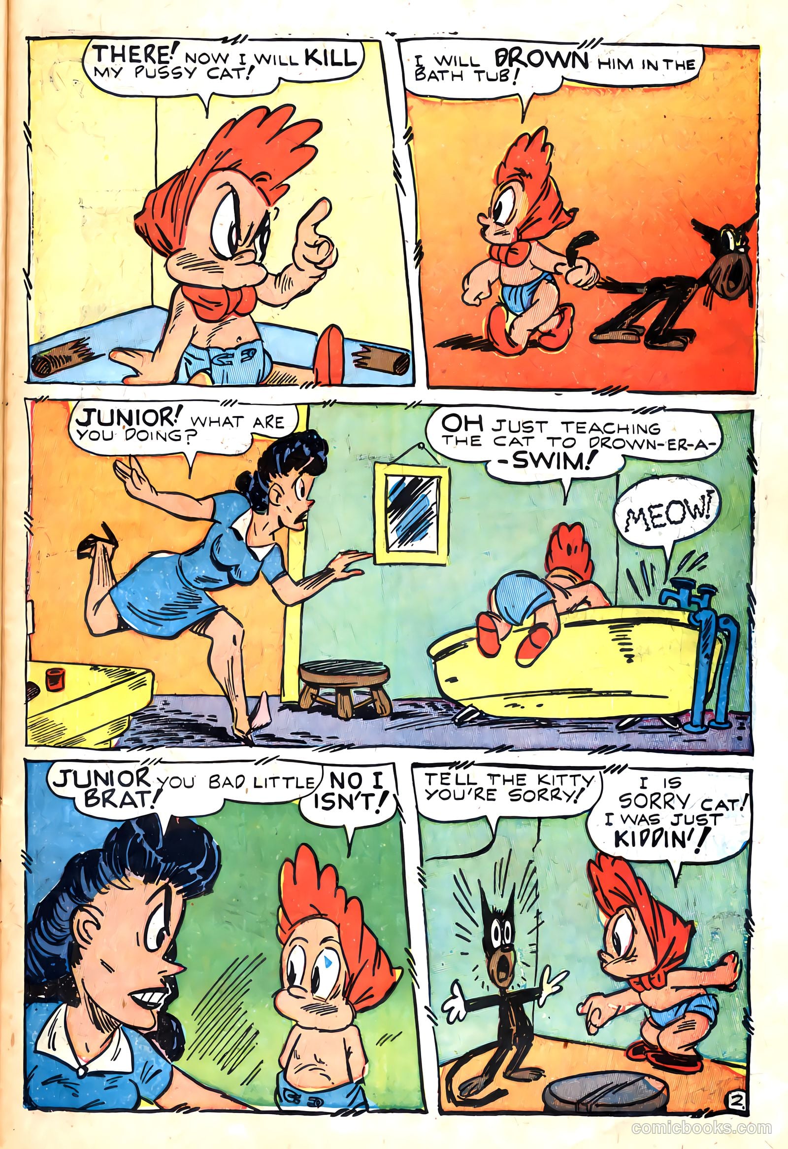 Jack-in-the-Box Comics #11 (1946) — page 35 of 52