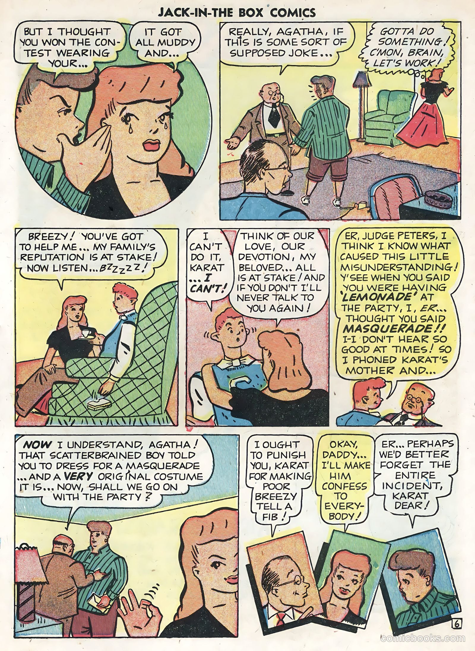 Jack-in-the-Box Comics #12 (1946) — page 34 of 51