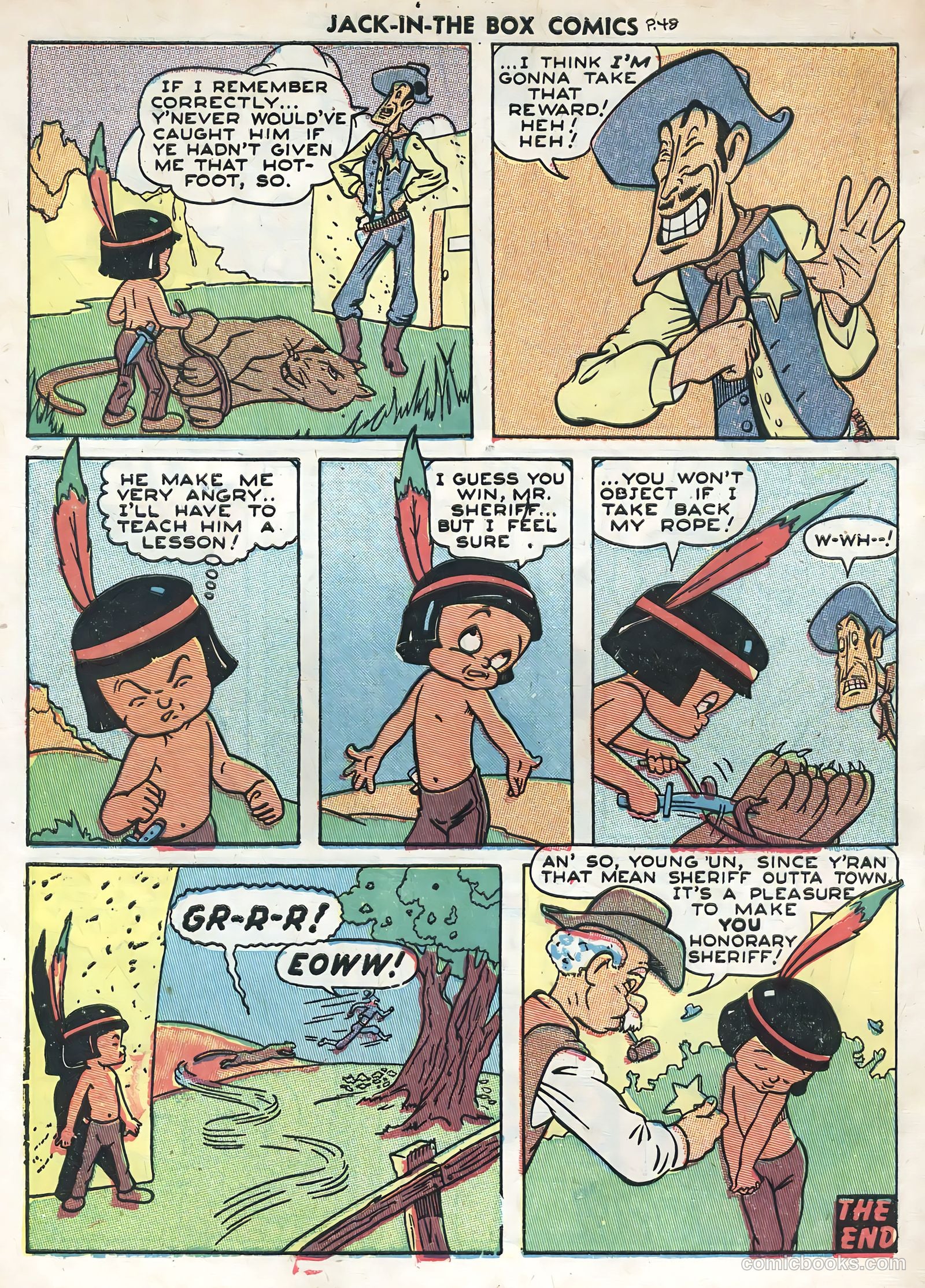 Jack-in-the-Box Comics #12 (1946) — page 49 of 51