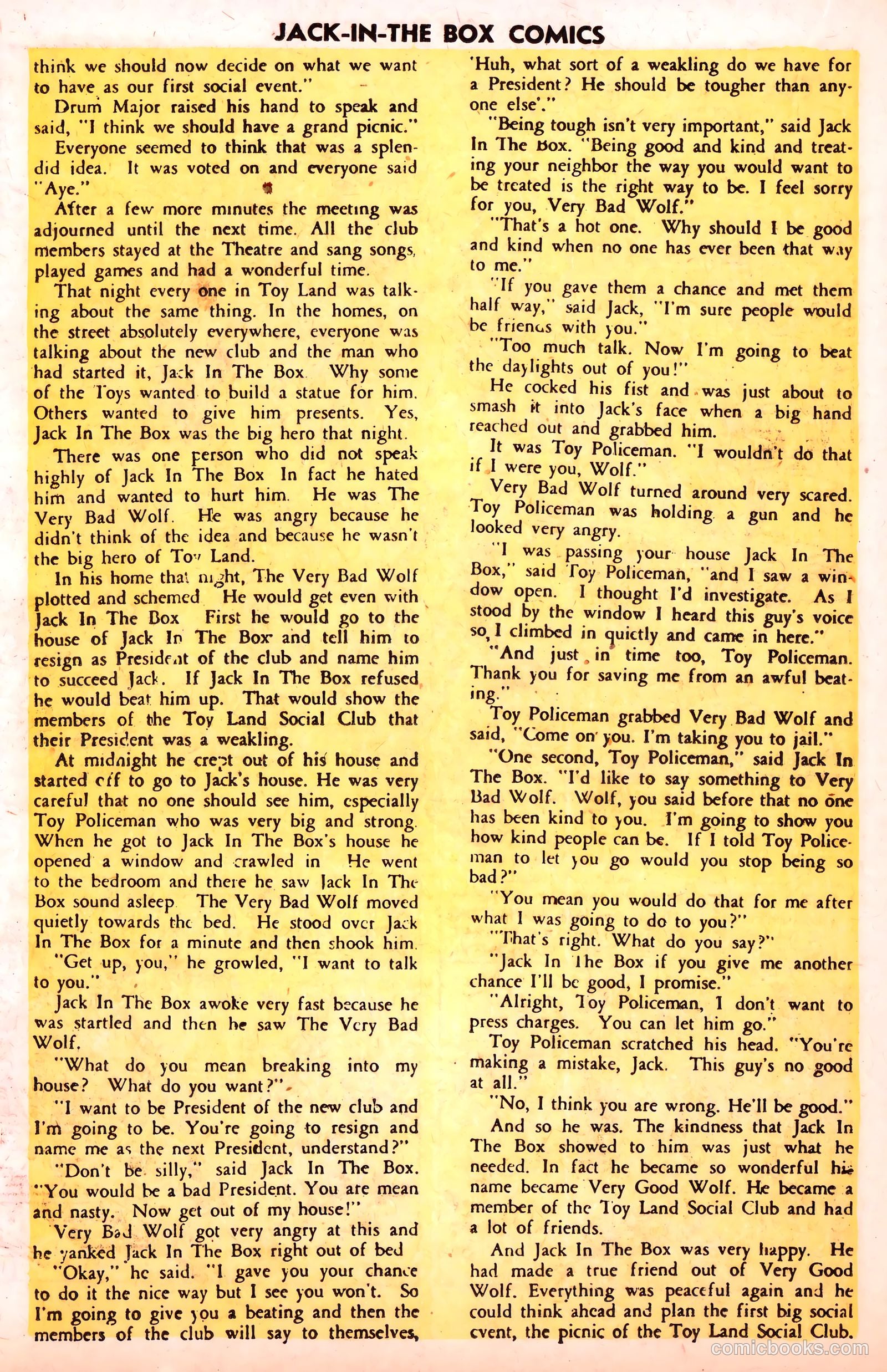 Jack-in-the-Box Comics #13 (1947) — page 20 of 37