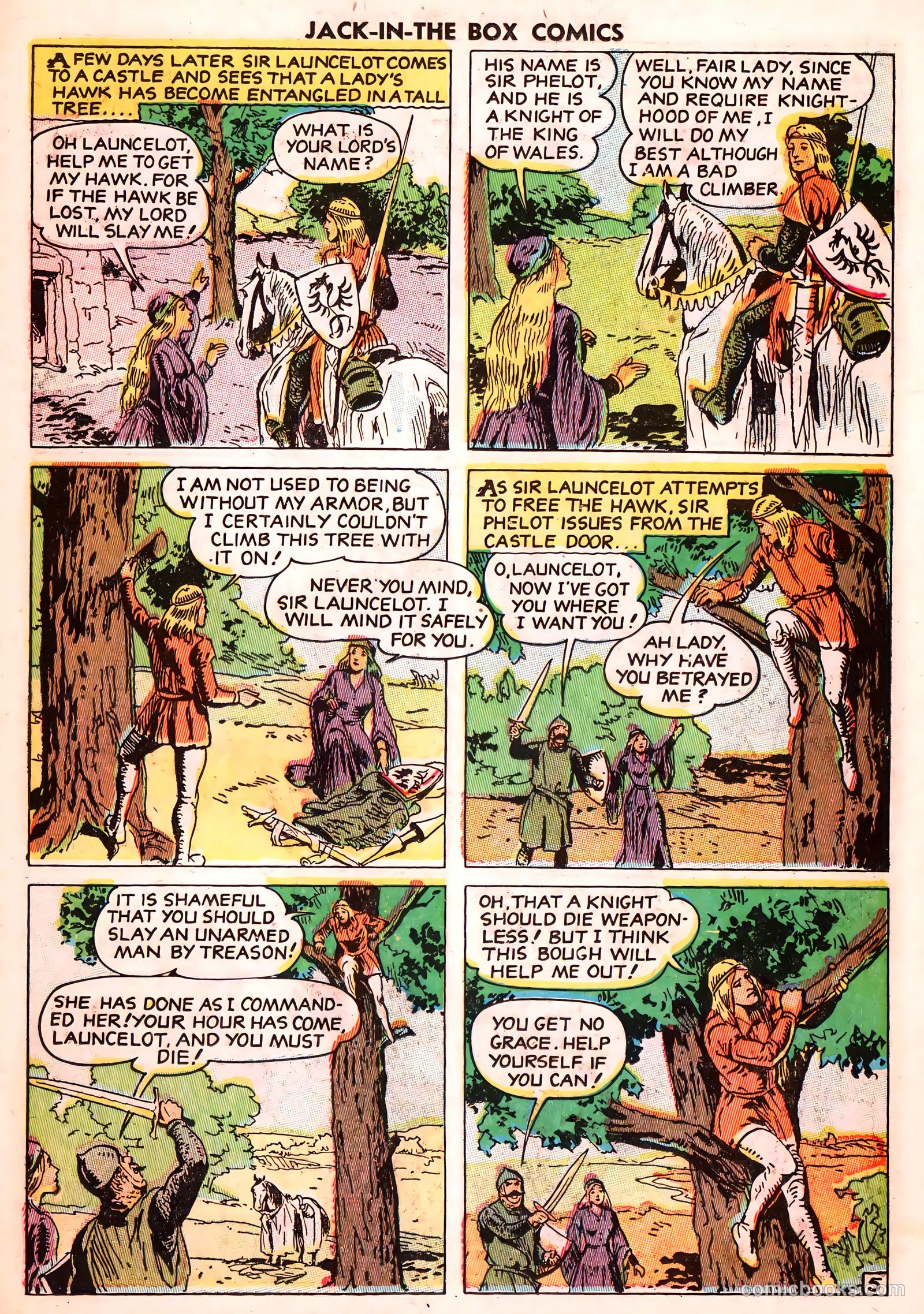 Jack-in-the-Box Comics #13 (1947) — page 25 of 37