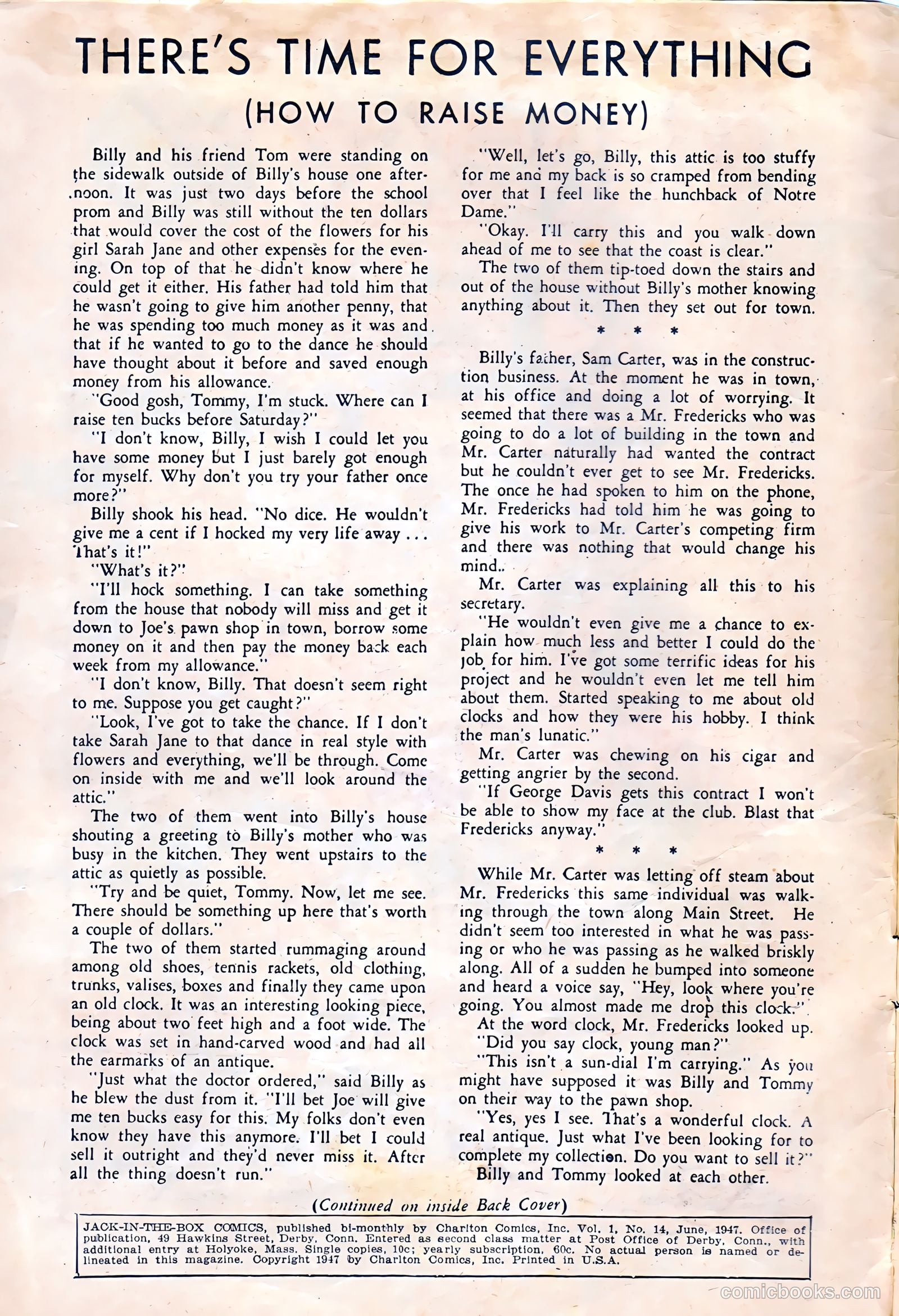 Jack-in-the-Box Comics #14 (1947) — page 2 of 36