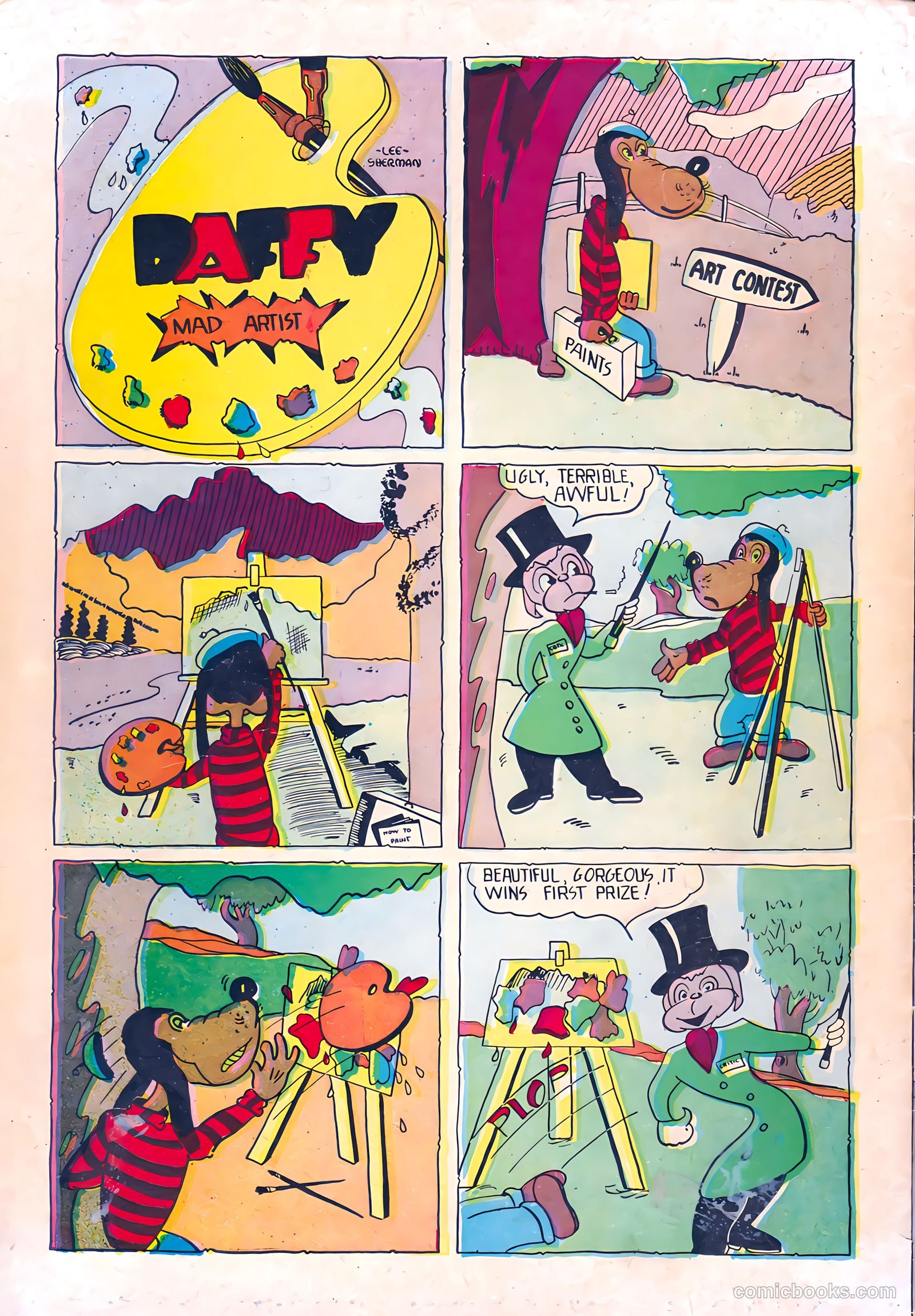 Jack-in-the-Box Comics #14 (1947) — page 36 of 36
