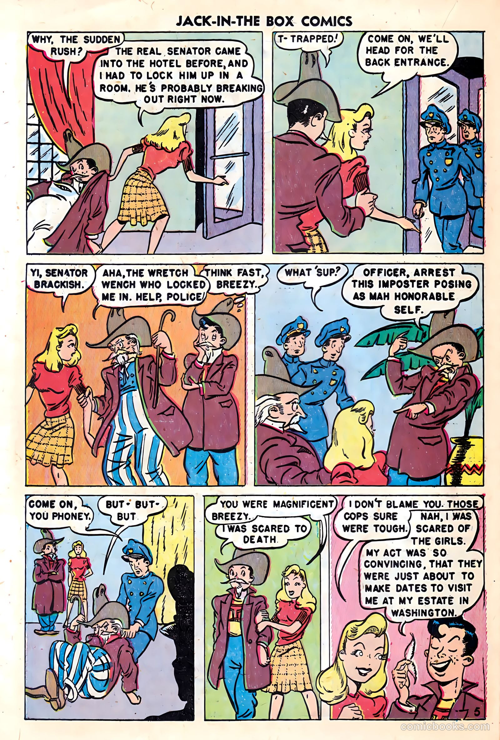 Jack-in-the-Box Comics #15 (1947) — page 16 of 36