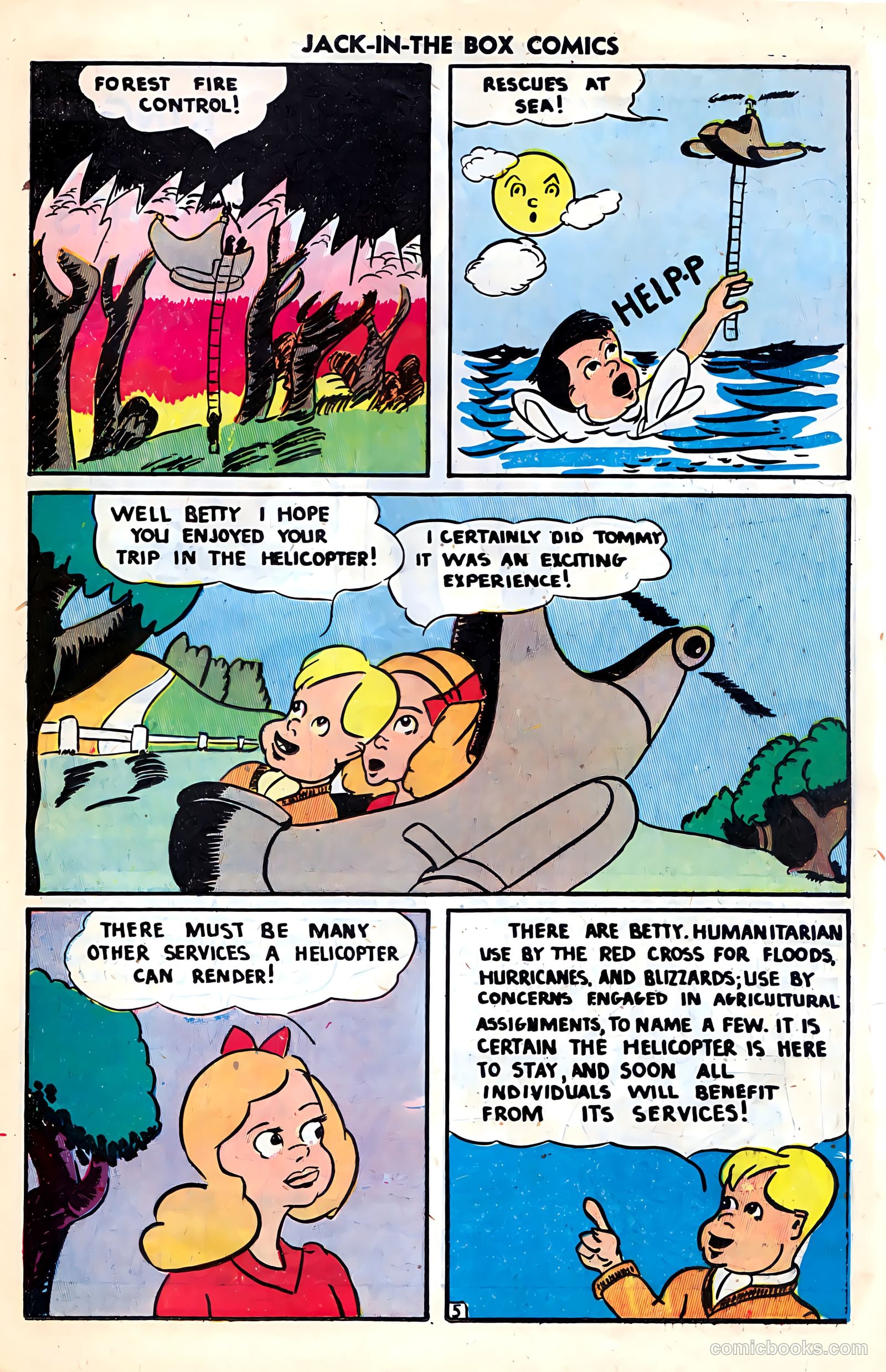 Jack-in-the-Box Comics #15 (1947) — page 23 of 36