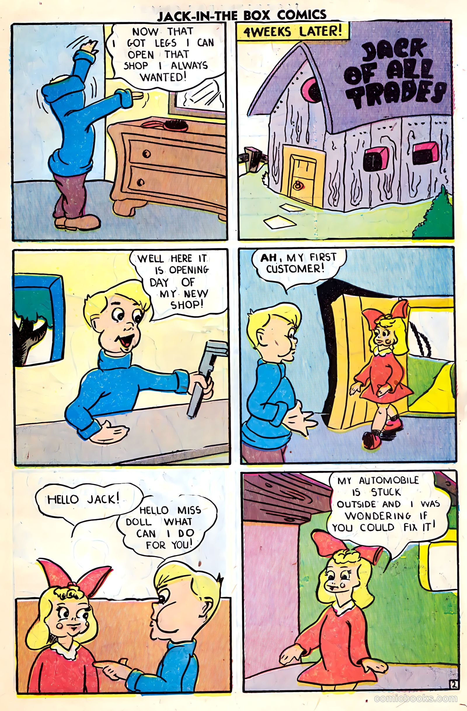 Jack-in-the-Box Comics #15 (1947) — page 31 of 36