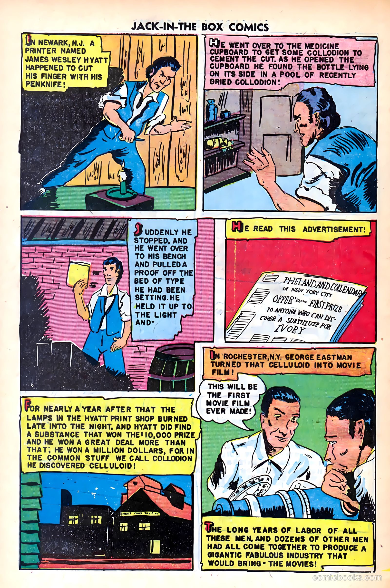 Jack-in-the-Box Comics #16 (1947) — page 34 of 36