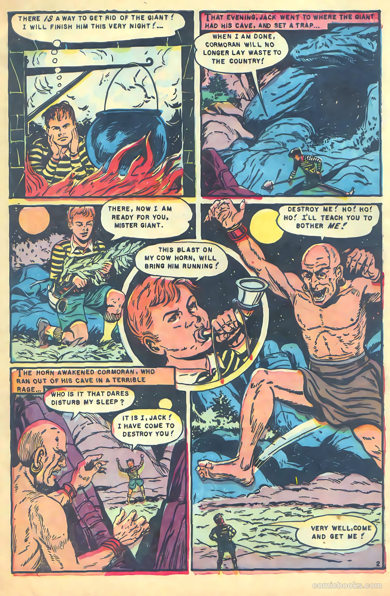Jack the Giant Killer #1 (1953) — page 4 of 36