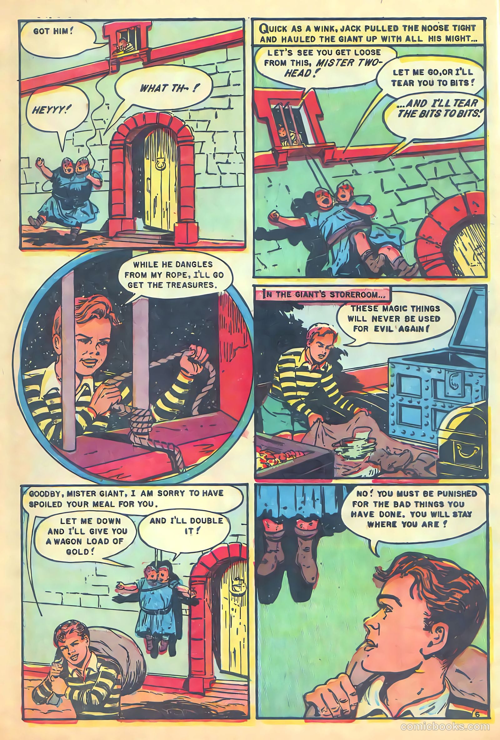 Jack the Giant Killer #1 (1953) — page 8 of 36
